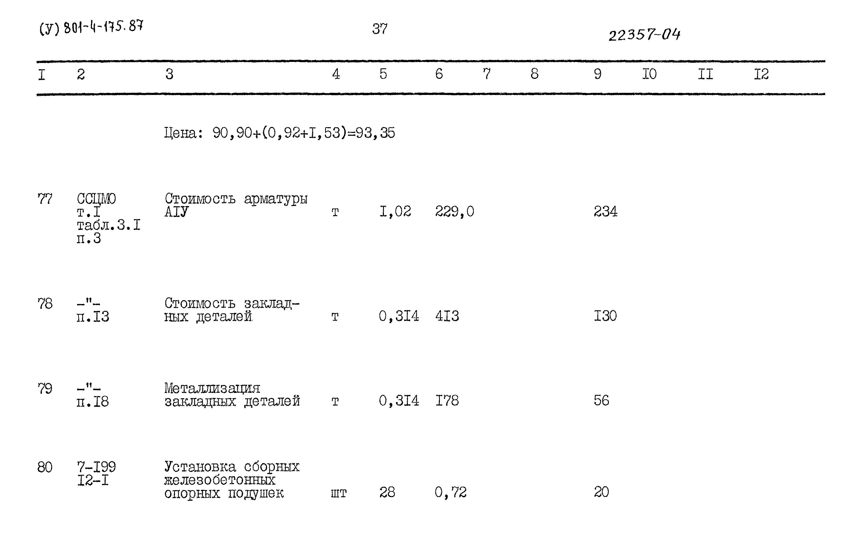 Типовой проект 801-4-175.87