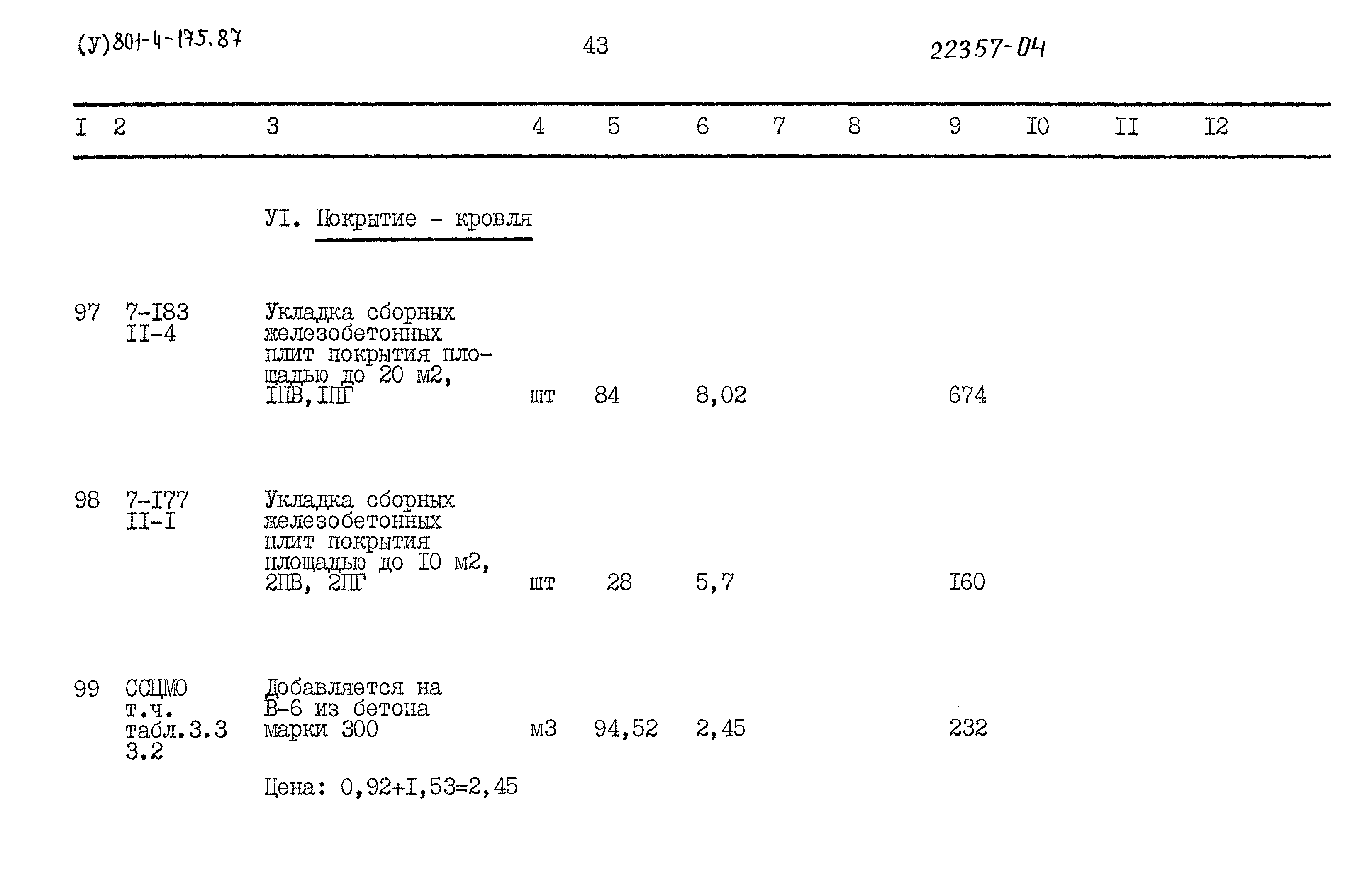 Типовой проект 801-4-175.87