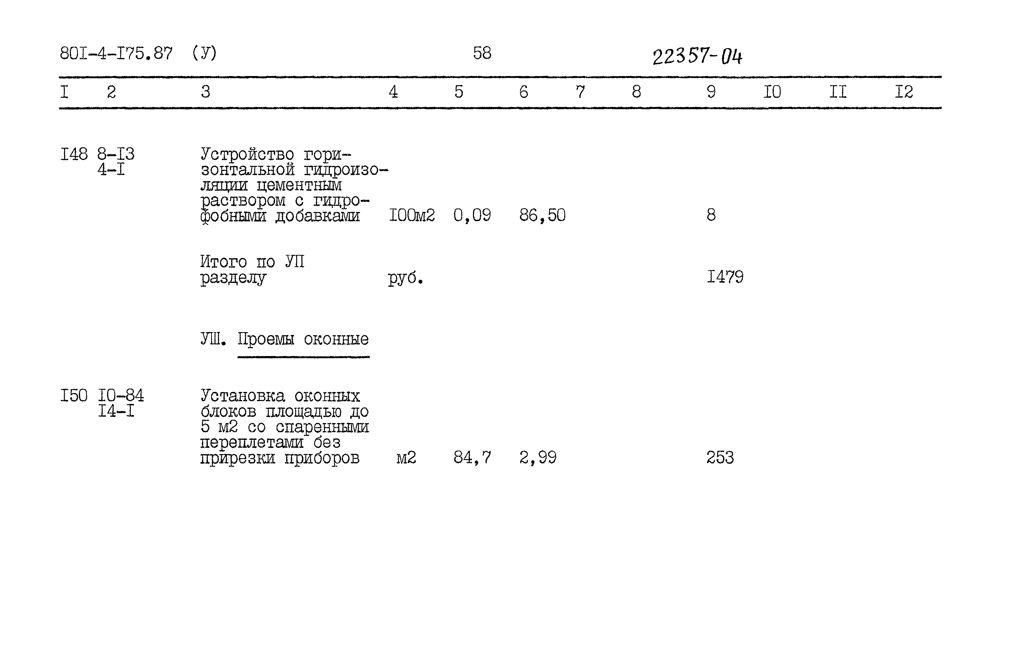 Типовой проект 801-4-175.87