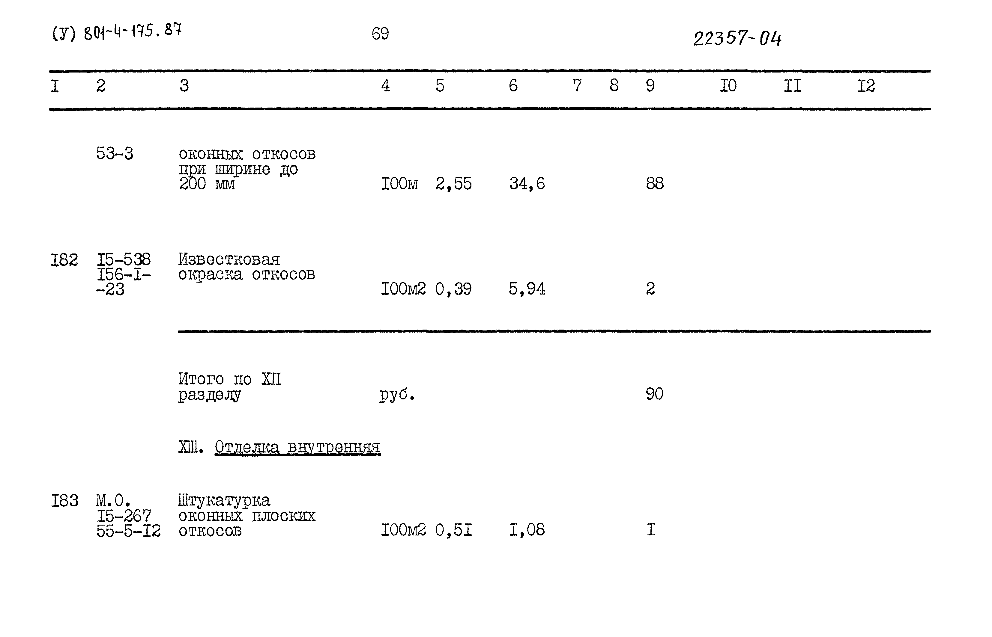Типовой проект 801-4-175.87