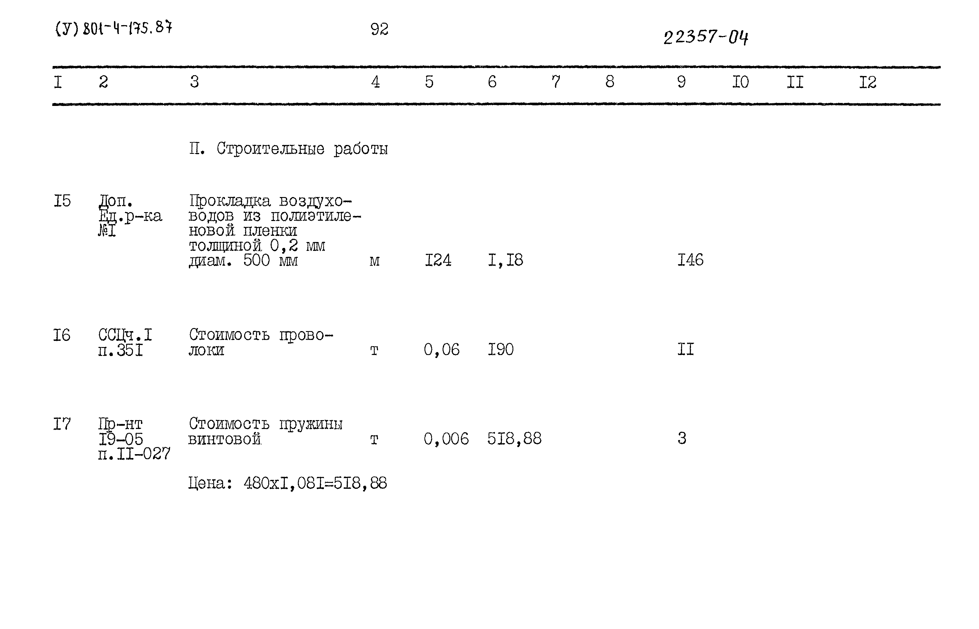 Типовой проект 801-4-175.87