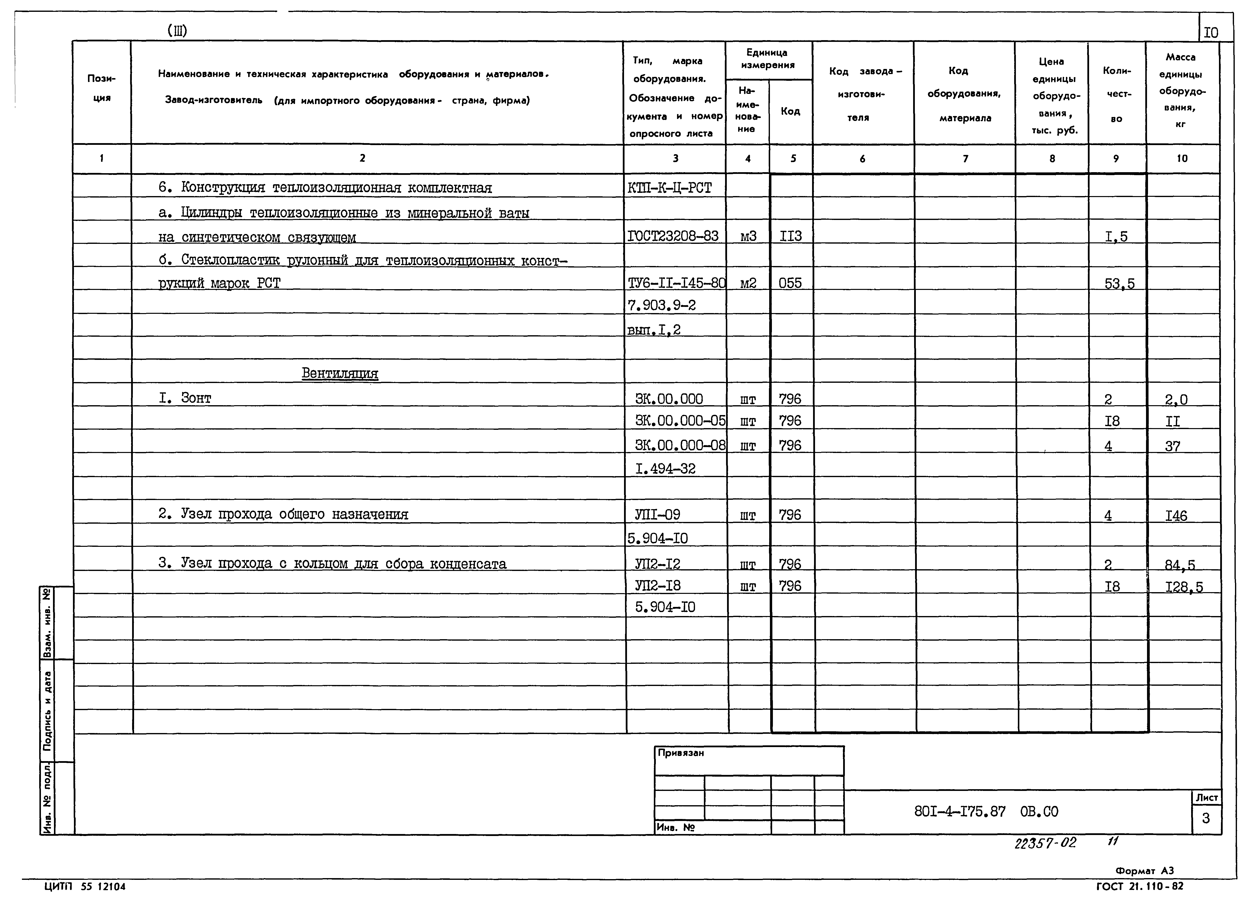 Типовой проект 801-4-175.87