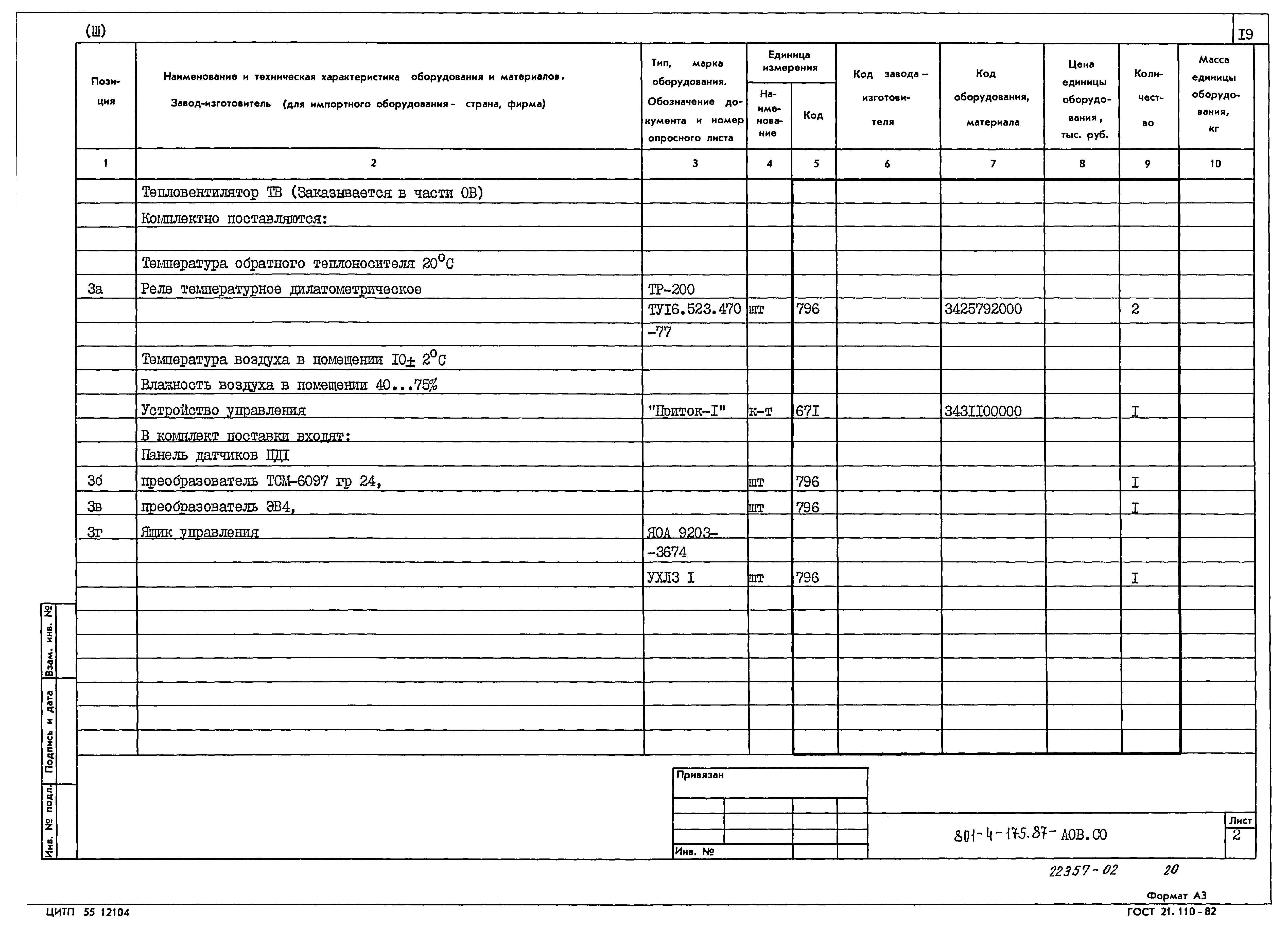 Типовой проект 801-4-175.87