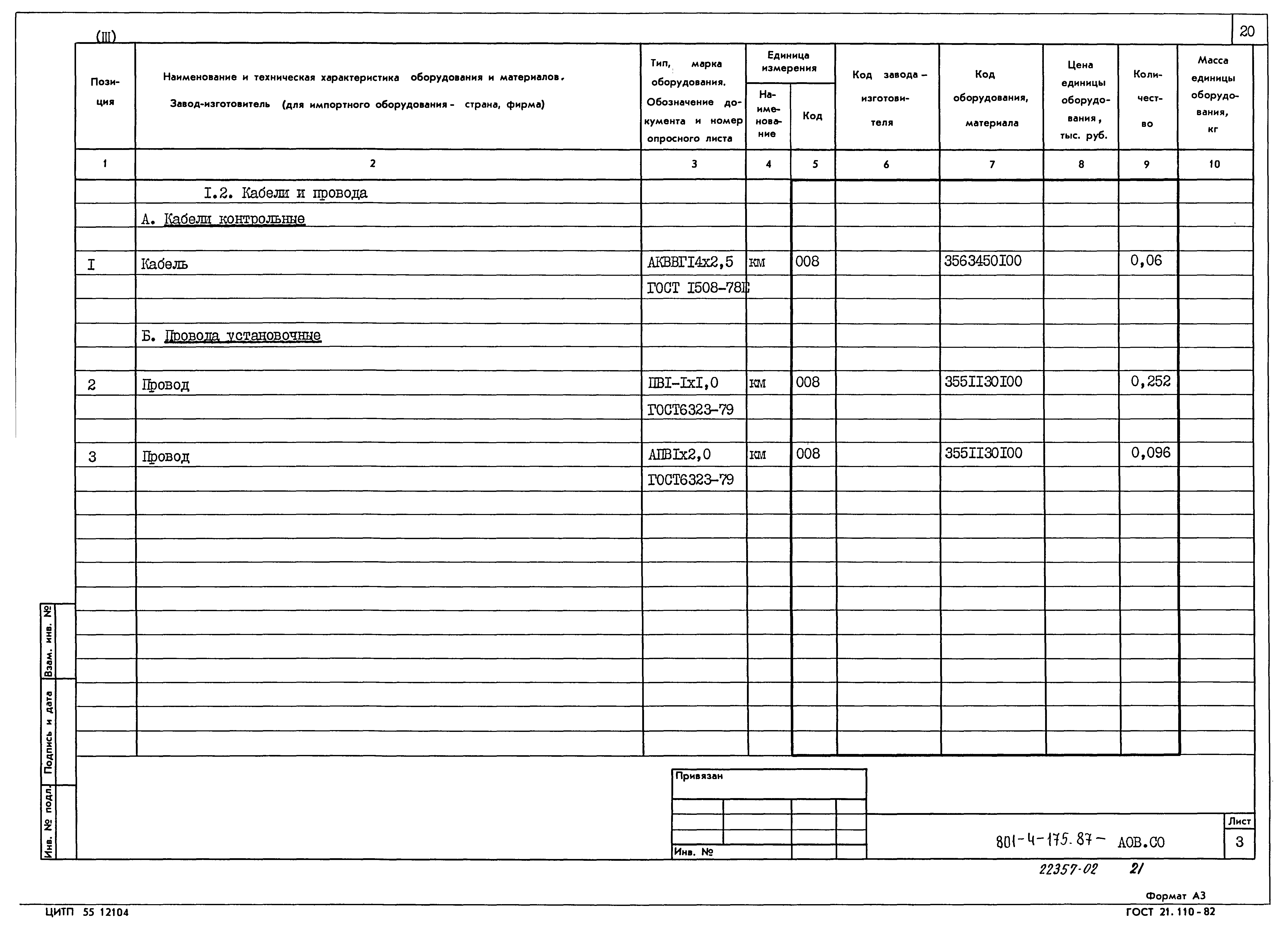 Типовой проект 801-4-175.87