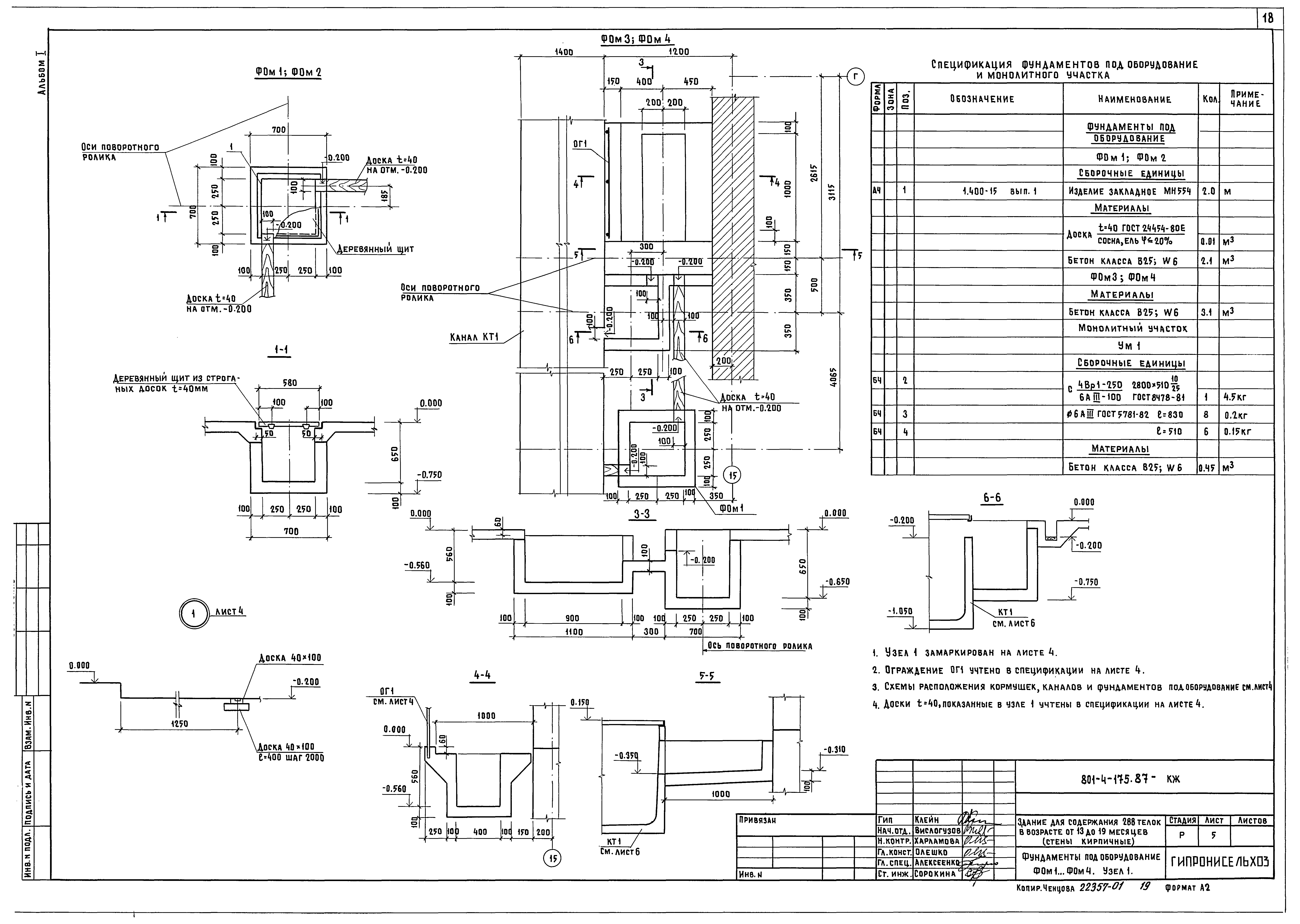 Типовой проект 801-4-175.87
