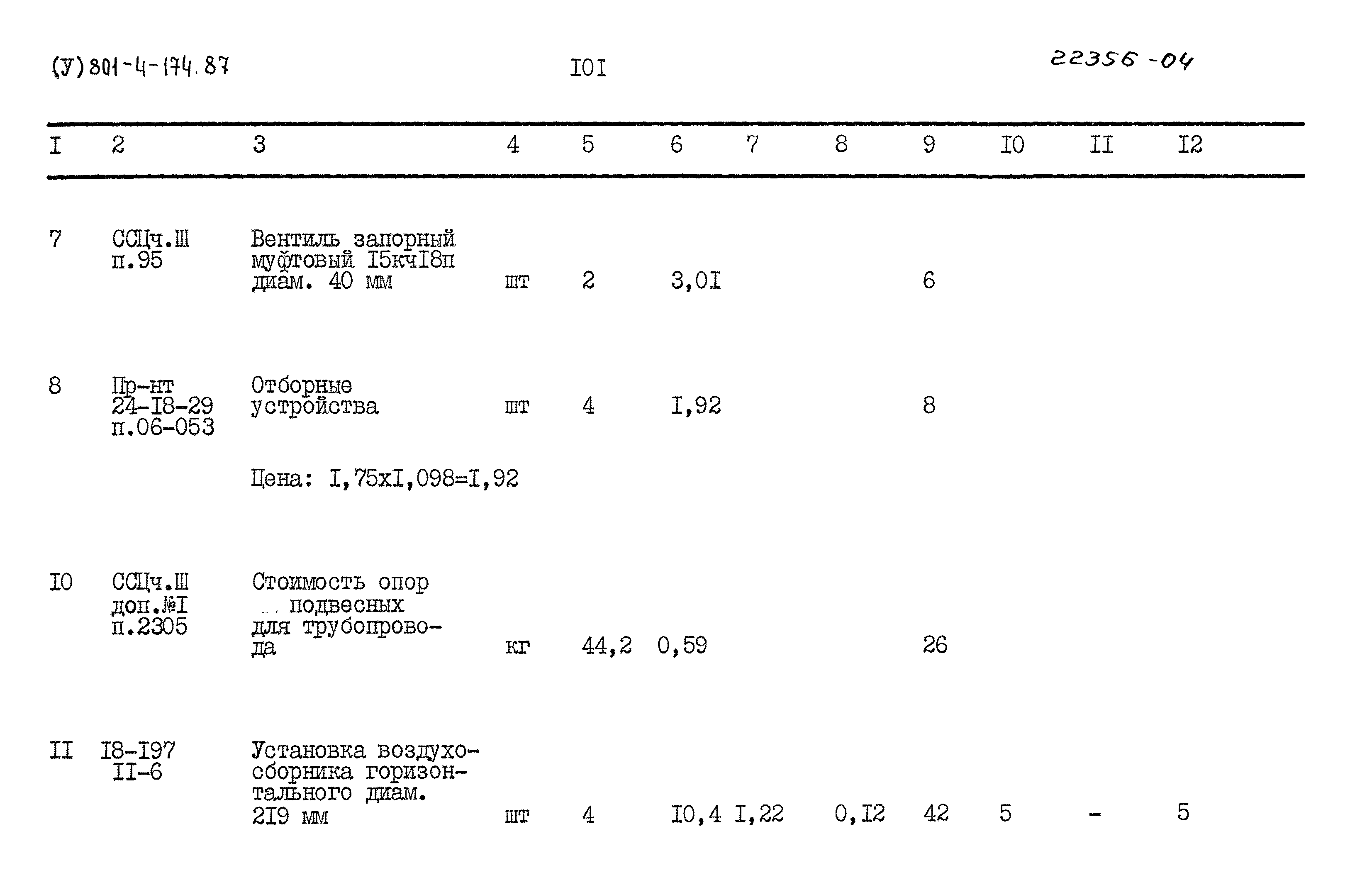 Типовой проект 801-4-174.87