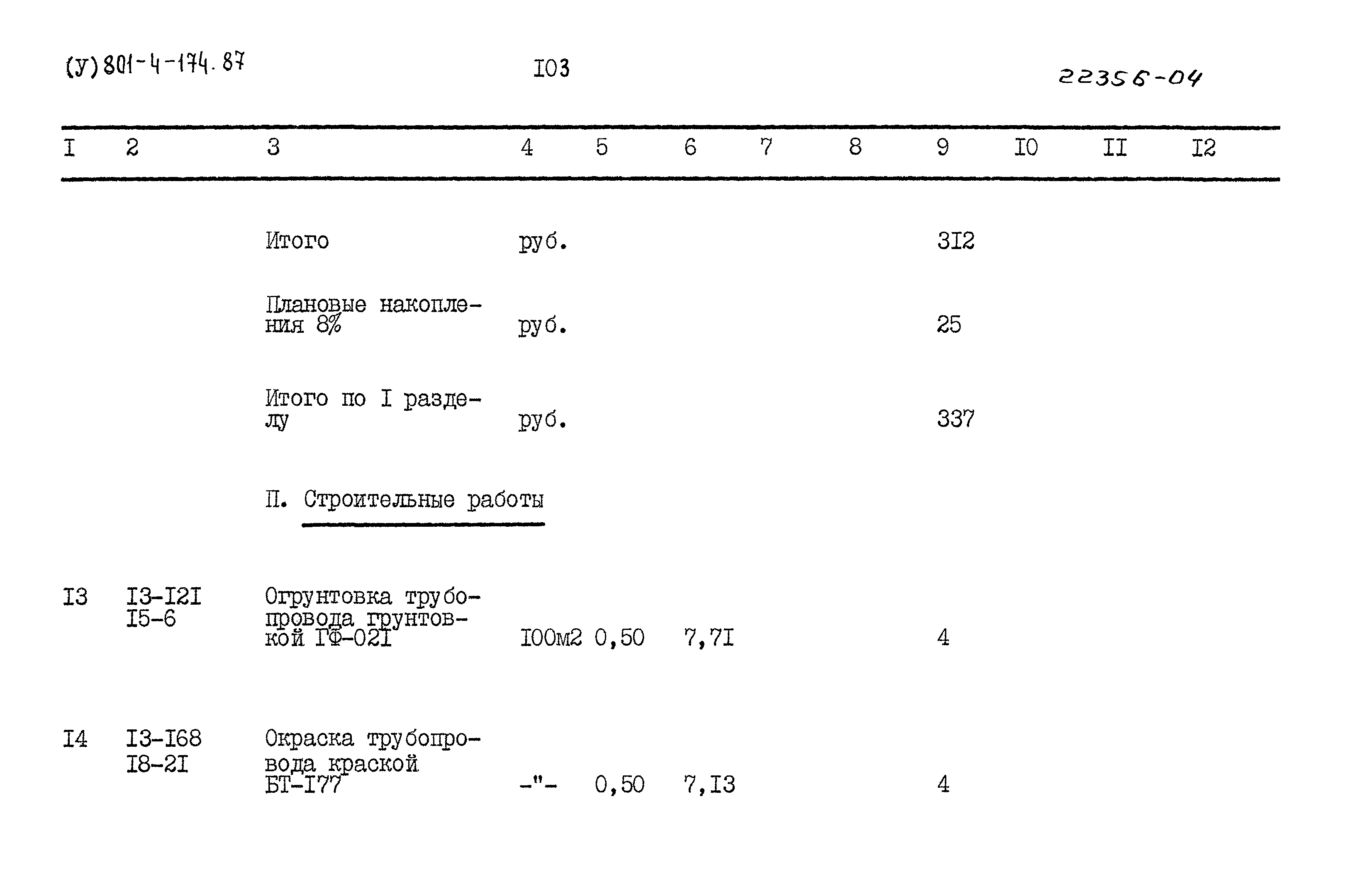 Типовой проект 801-4-174.87