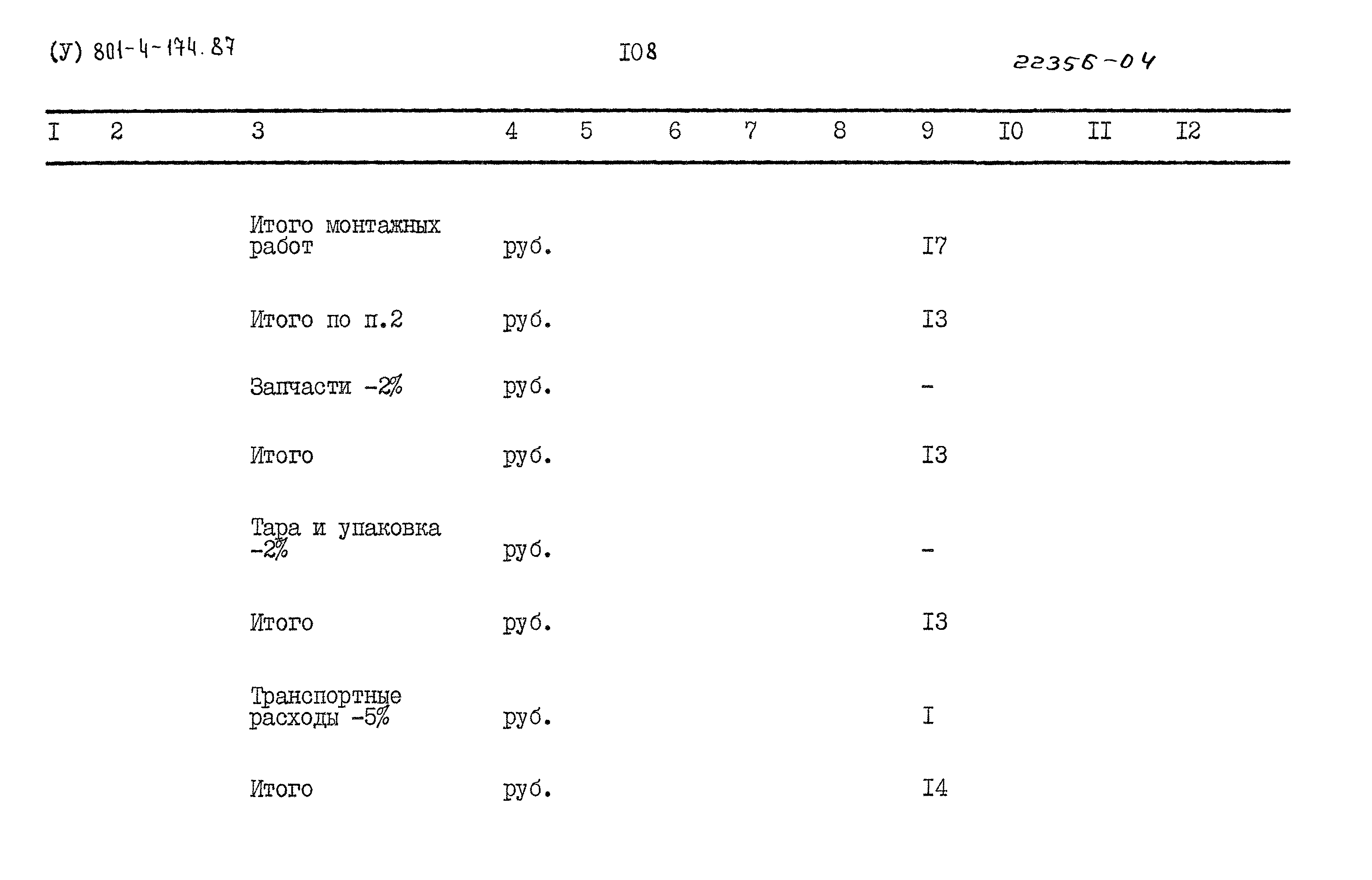 Типовой проект 801-4-174.87