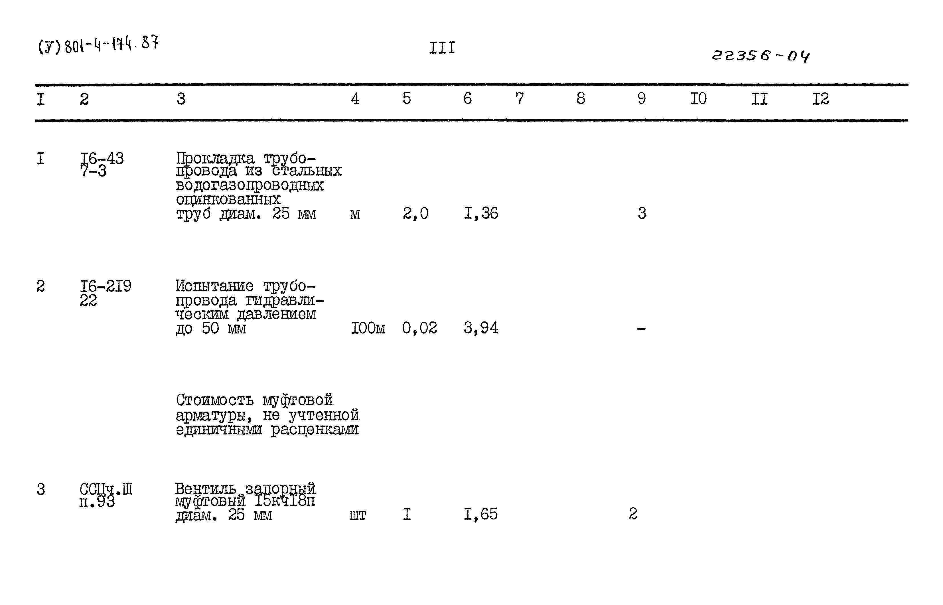 Типовой проект 801-4-174.87
