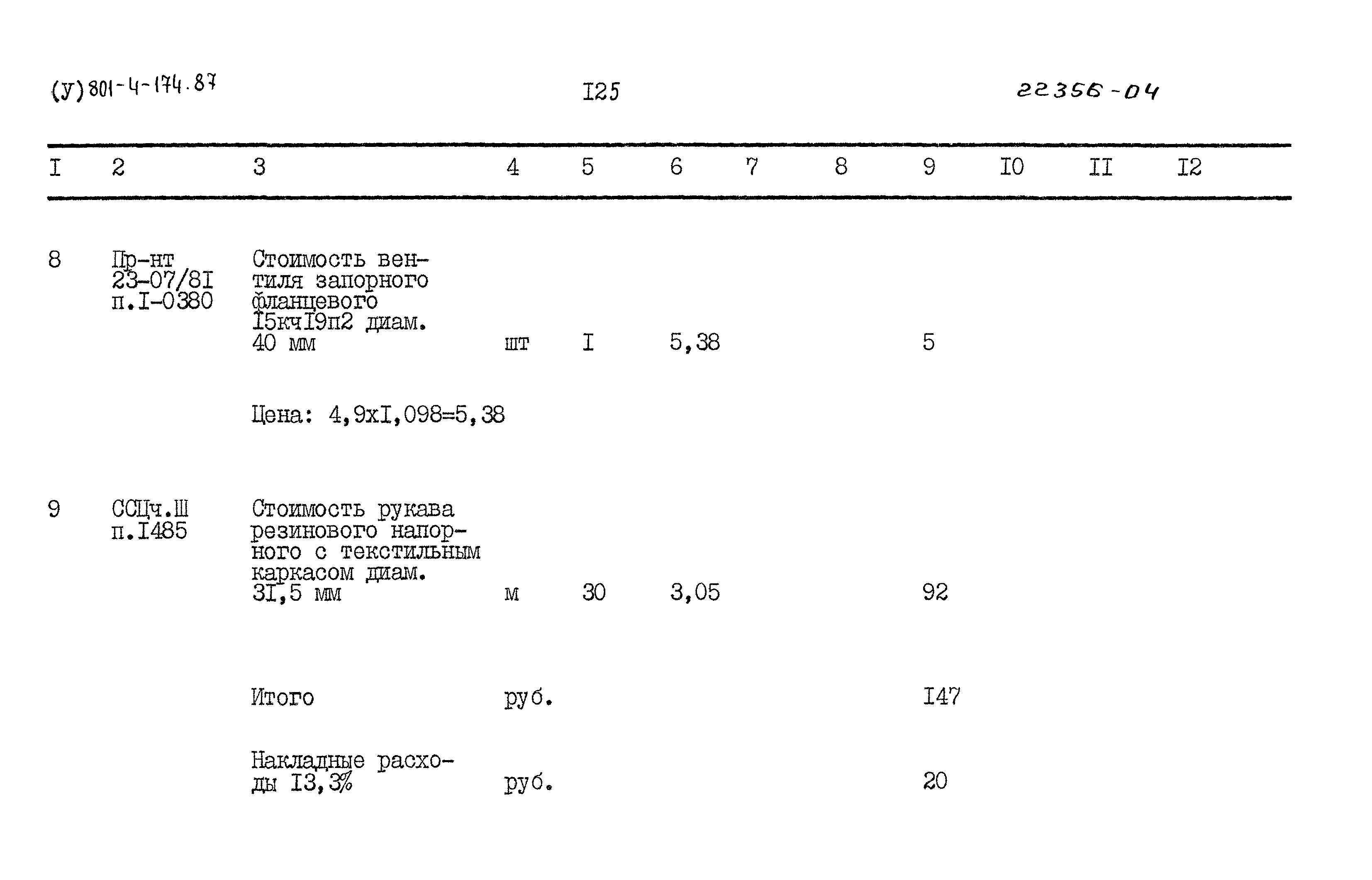 Типовой проект 801-4-174.87