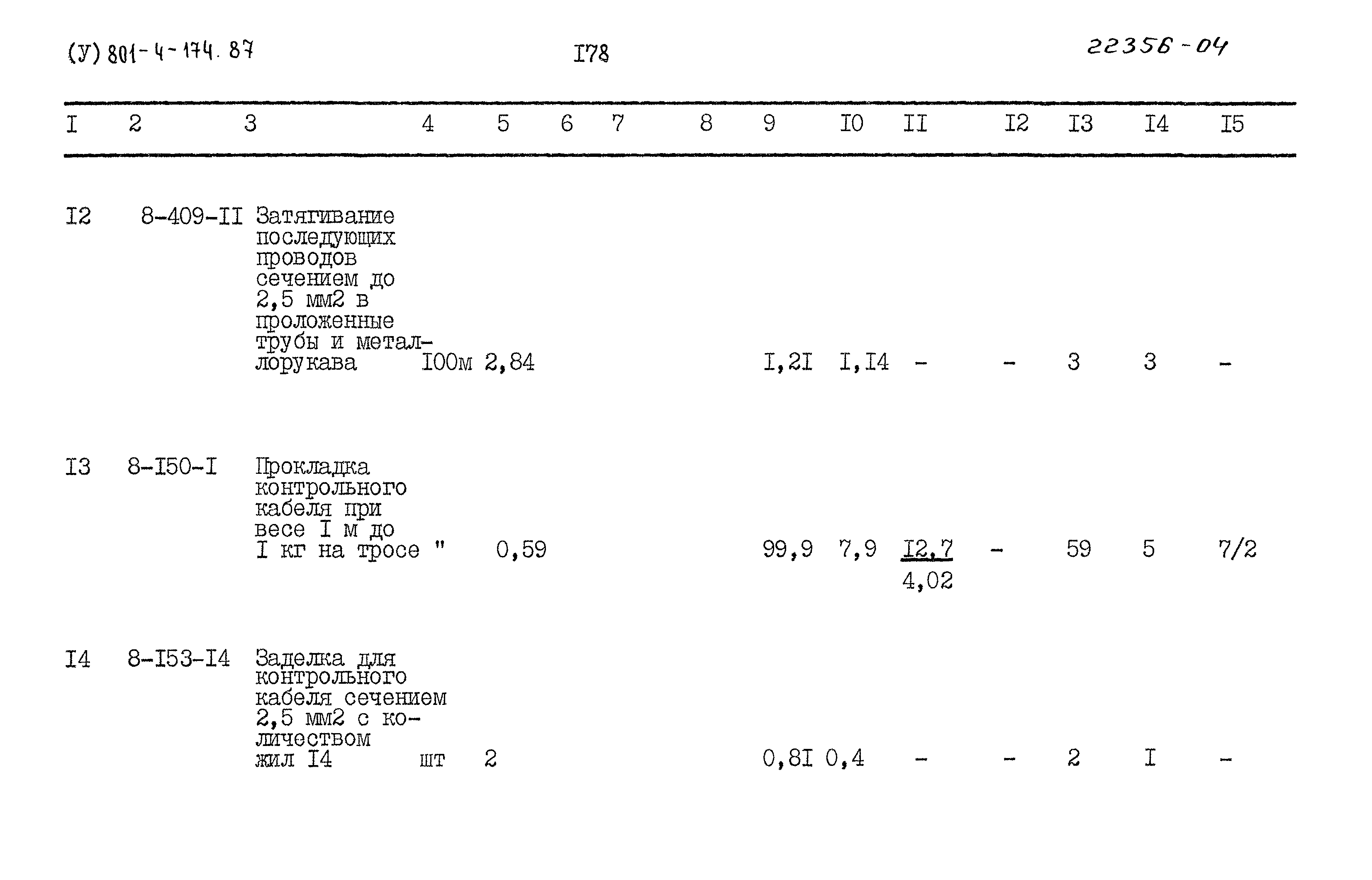 Типовой проект 801-4-174.87