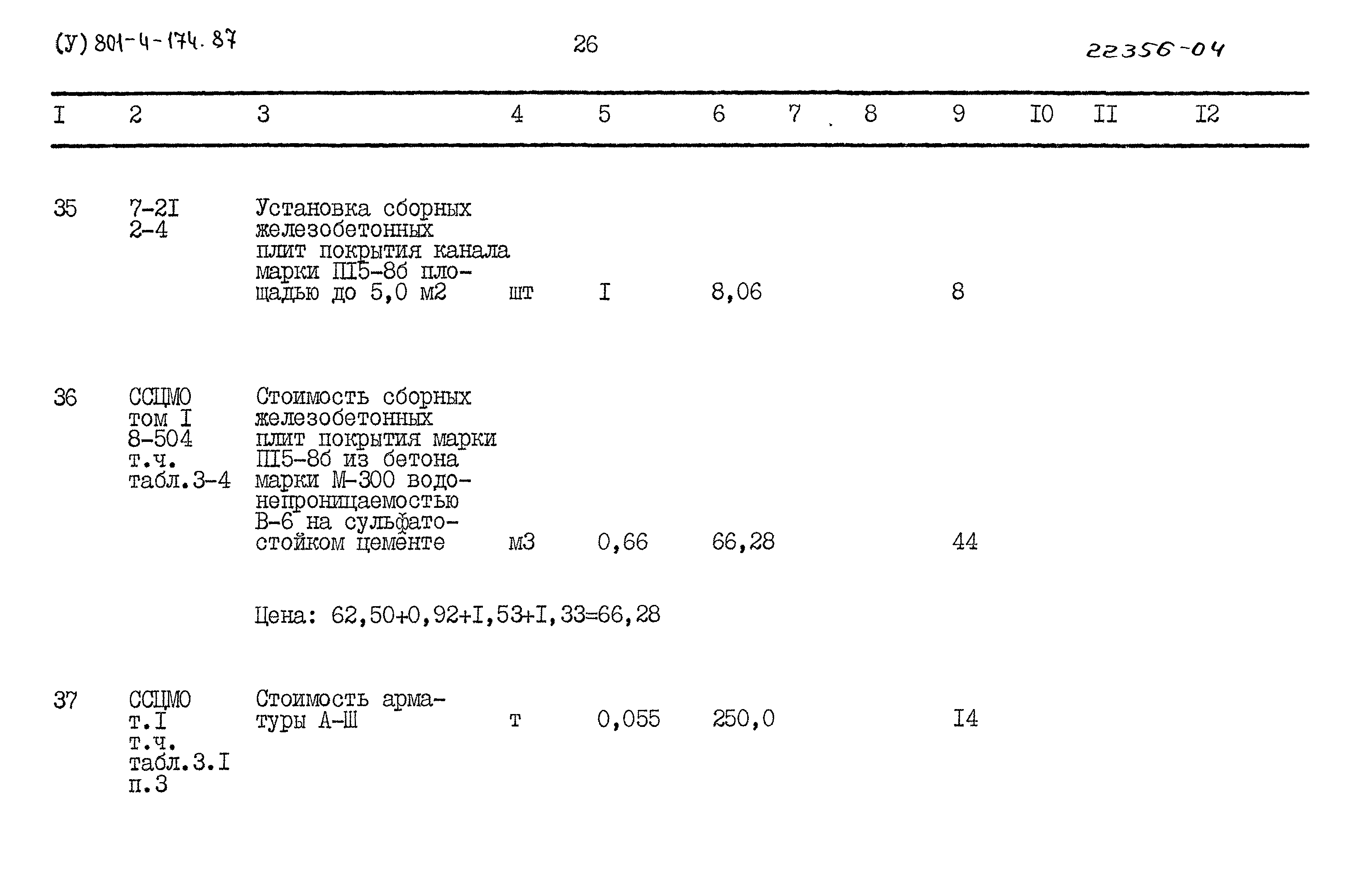 Типовой проект 801-4-174.87