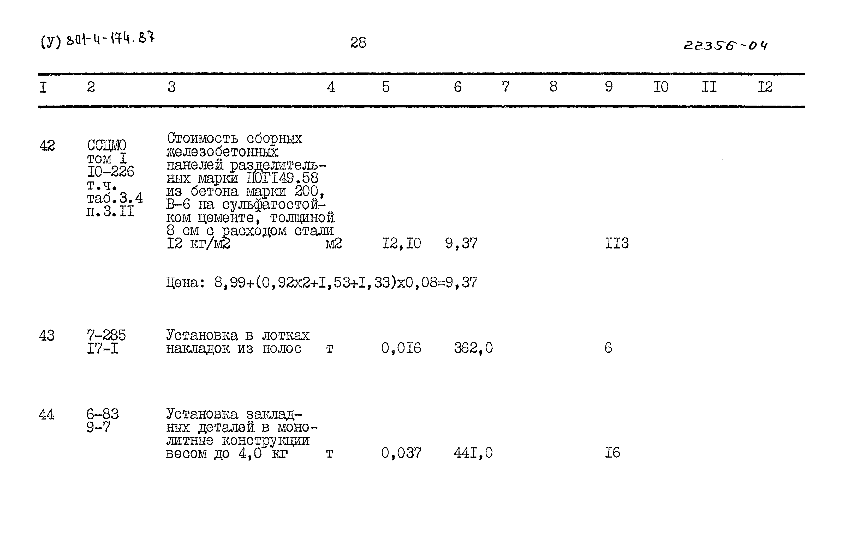 Типовой проект 801-4-174.87