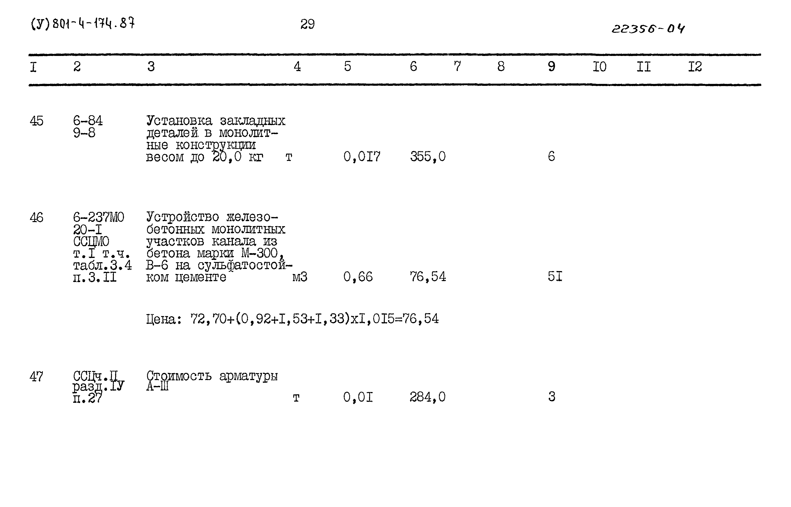 Типовой проект 801-4-174.87