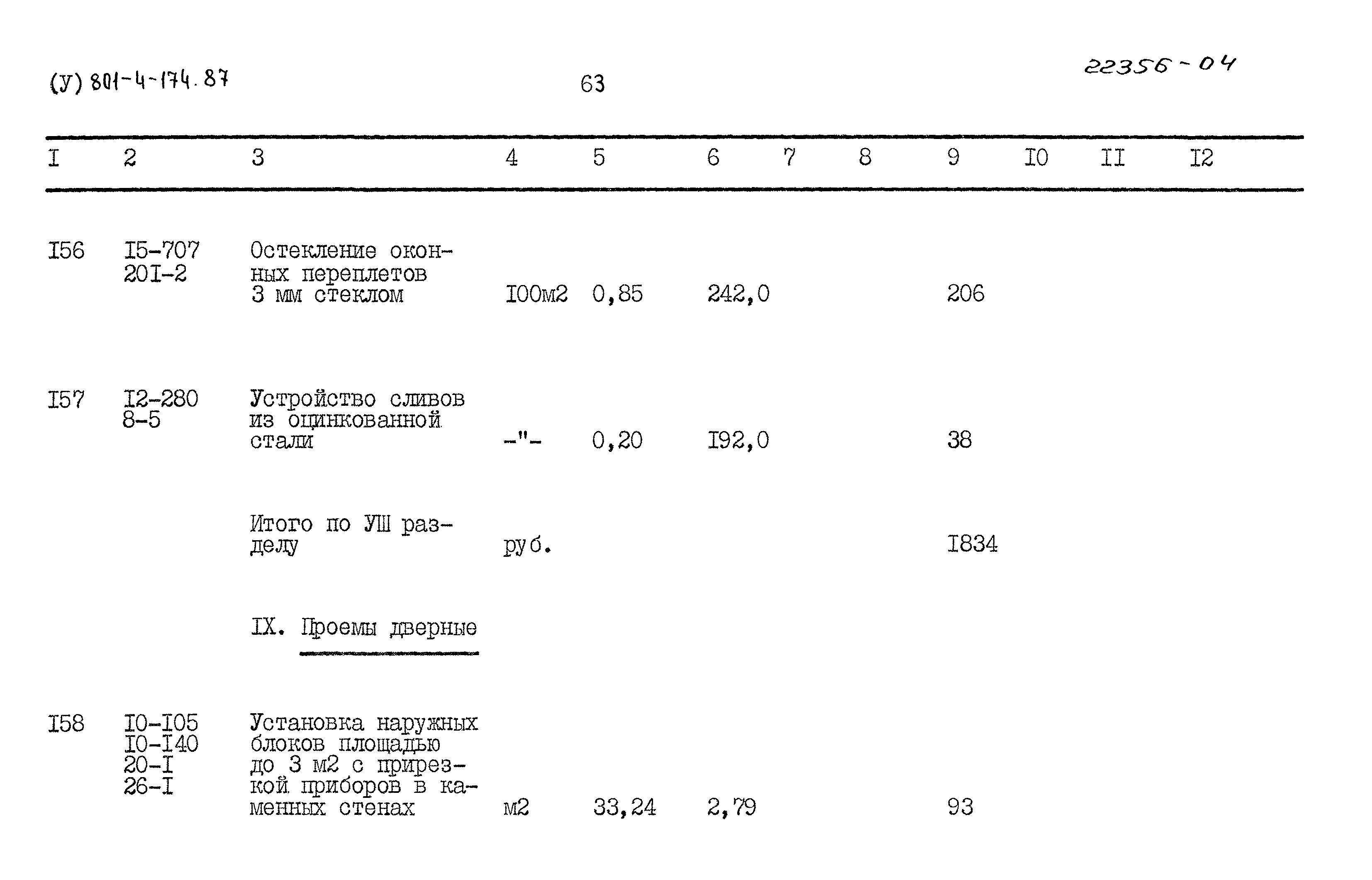 Типовой проект 801-4-174.87