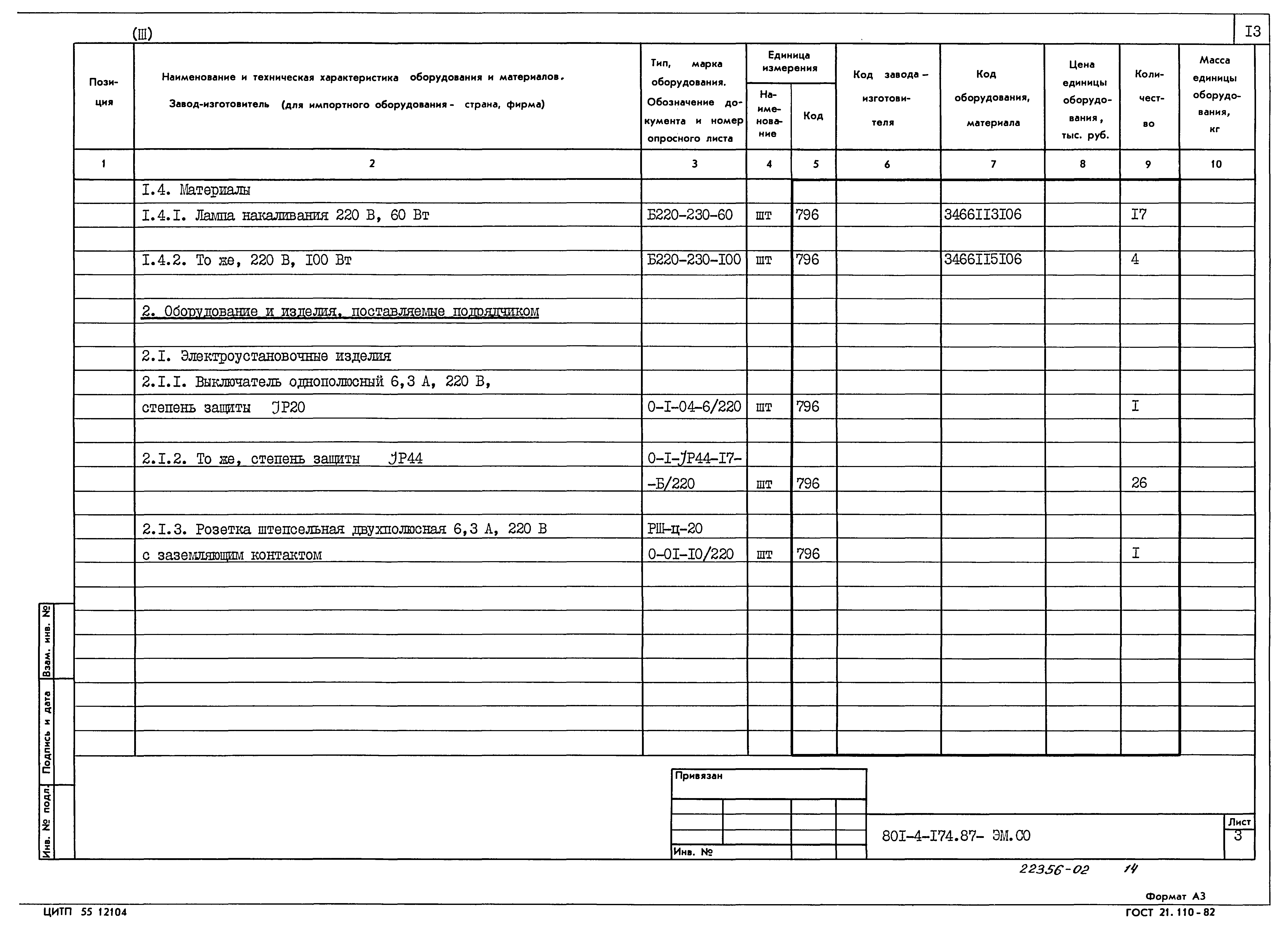 Типовой проект 801-4-174.87