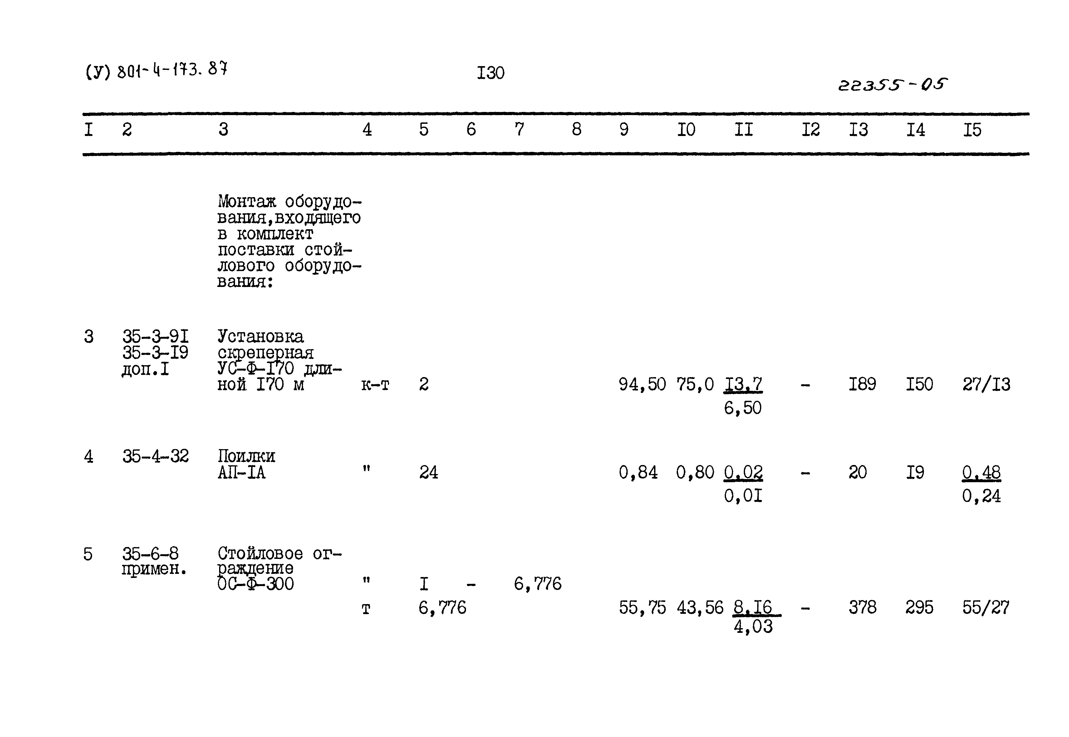 Типовой проект 801-4-173.87
