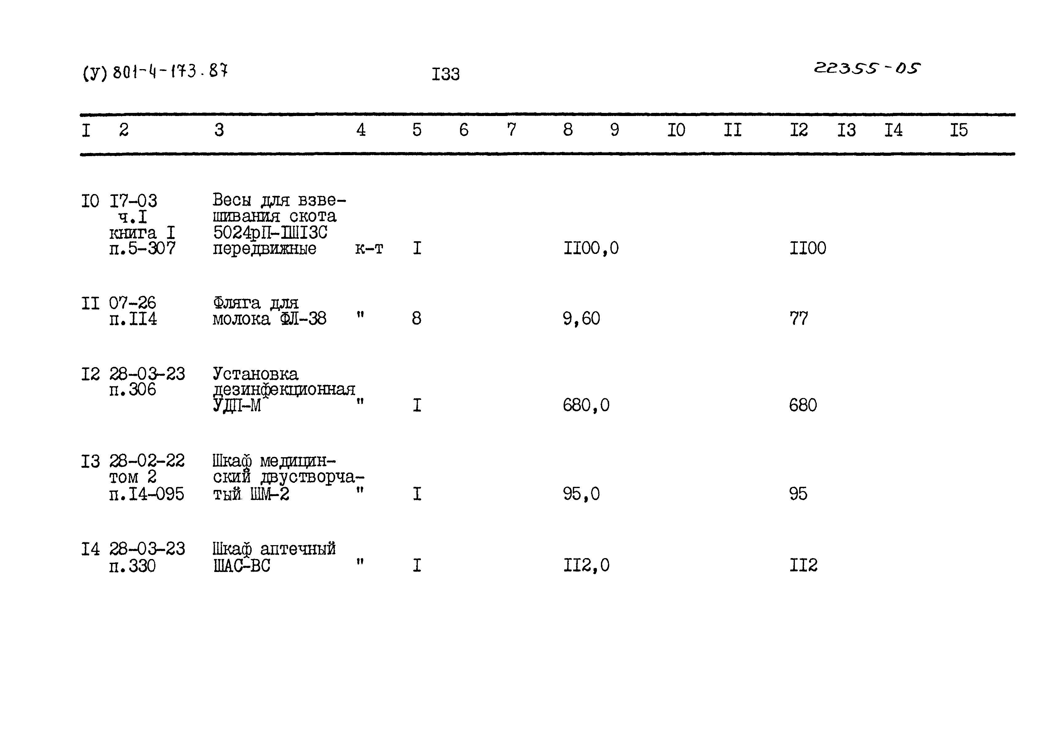 Типовой проект 801-4-173.87