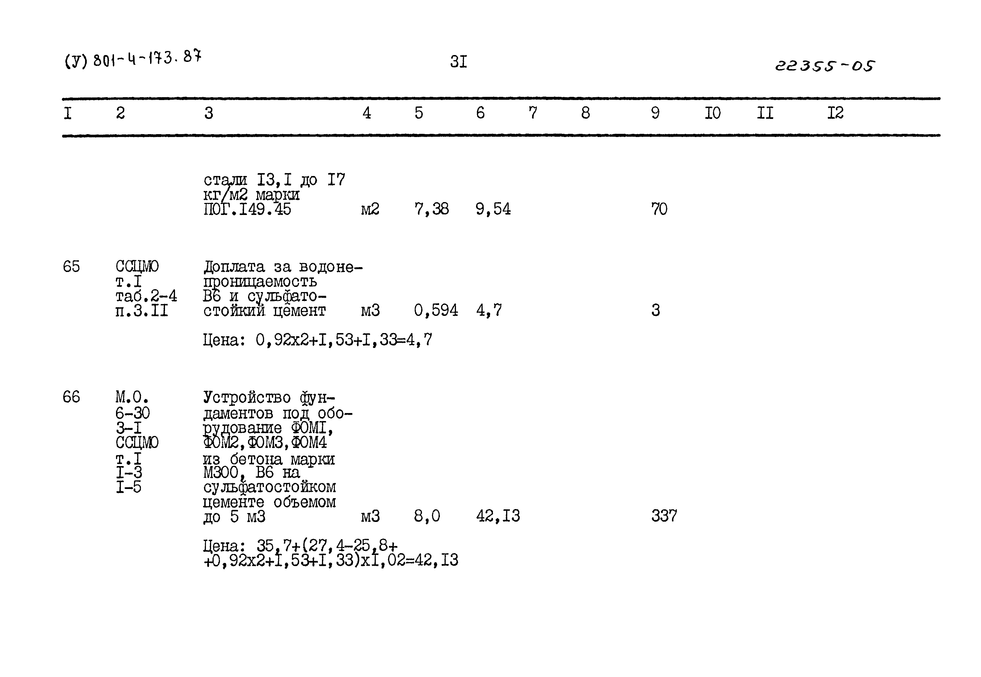 Типовой проект 801-4-173.87