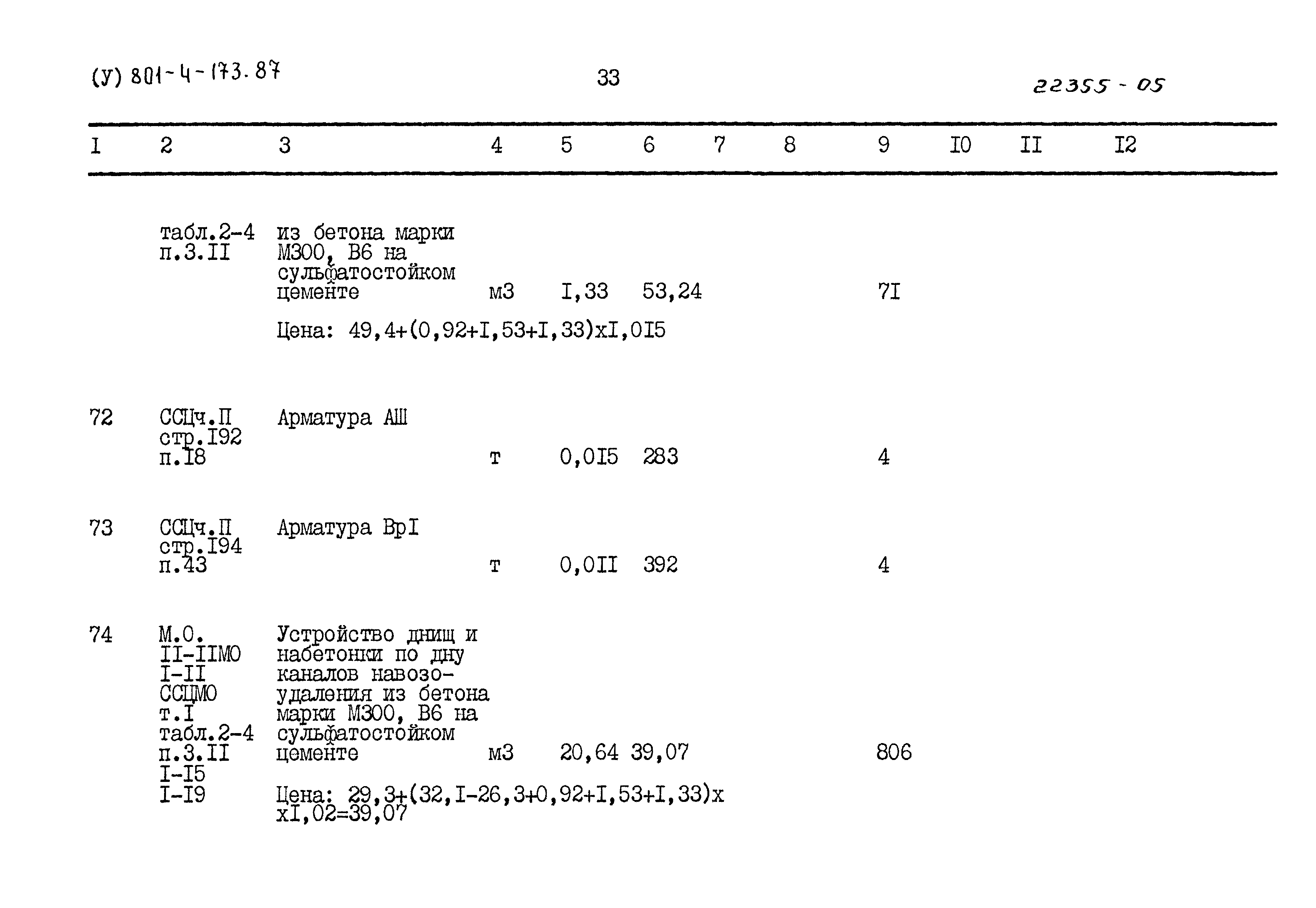 Типовой проект 801-4-173.87