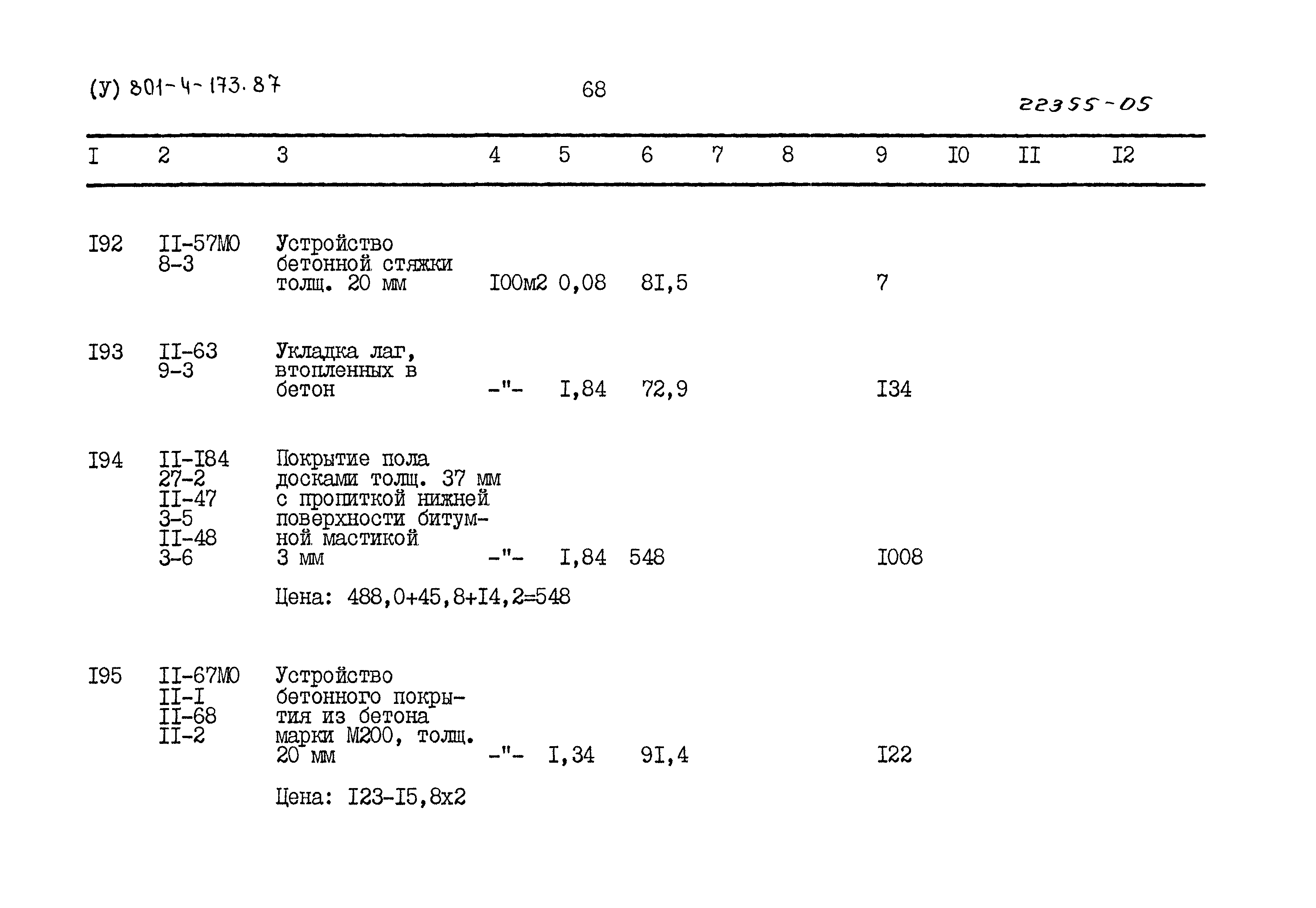 Типовой проект 801-4-173.87