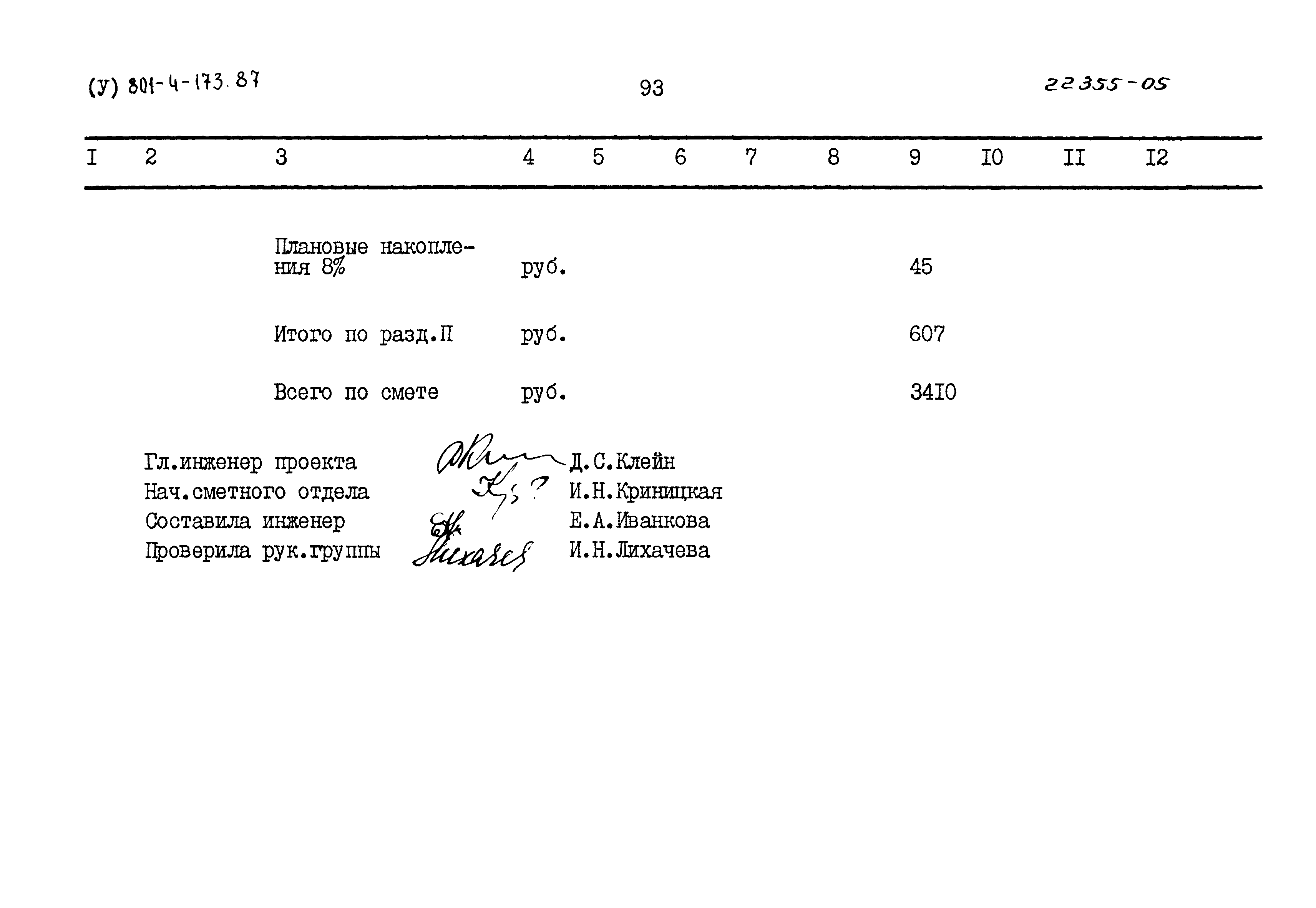 Типовой проект 801-4-173.87