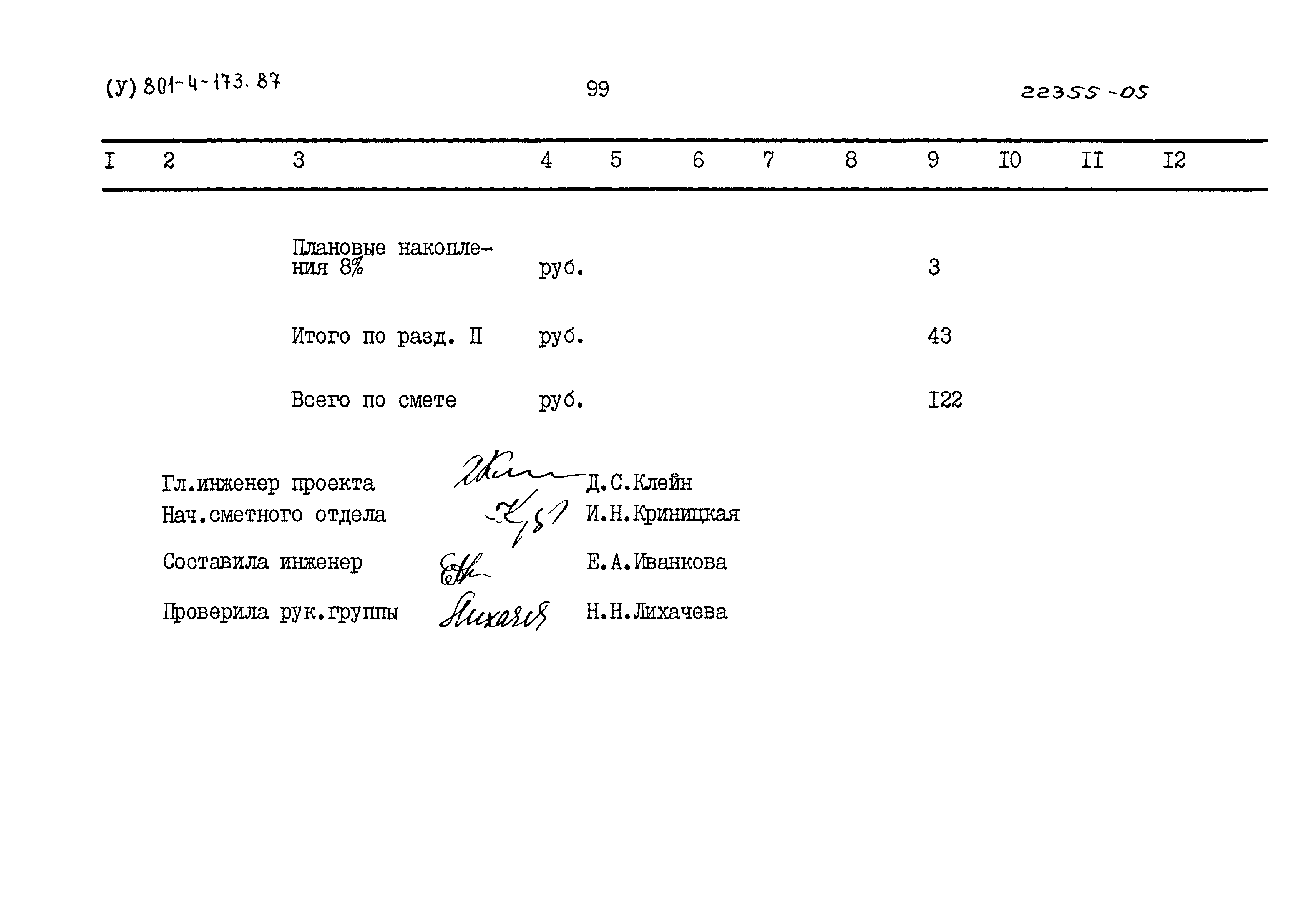 Типовой проект 801-4-173.87