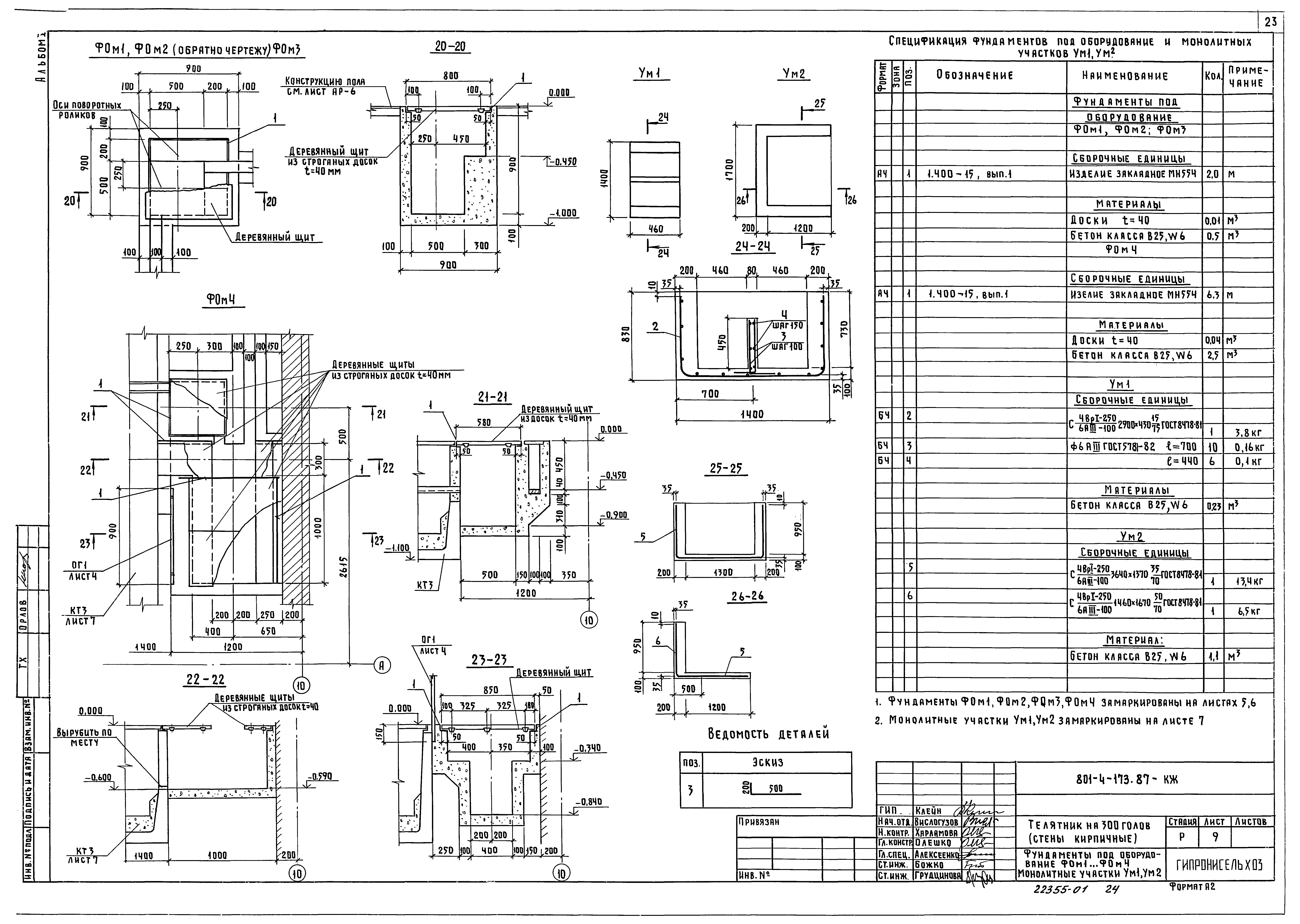 Типовой проект 801-4-173.87