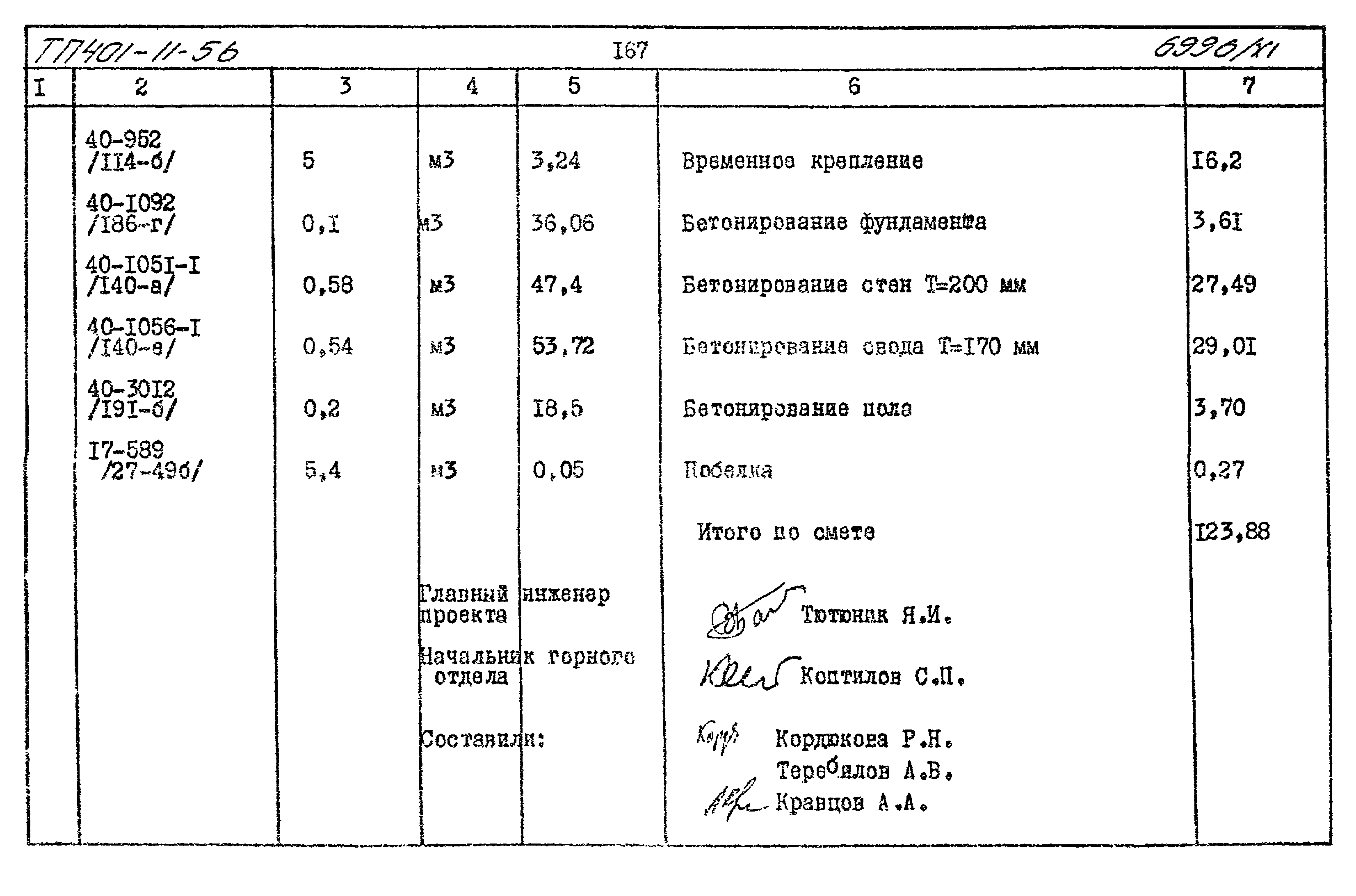 Типовой проект 401-11-56