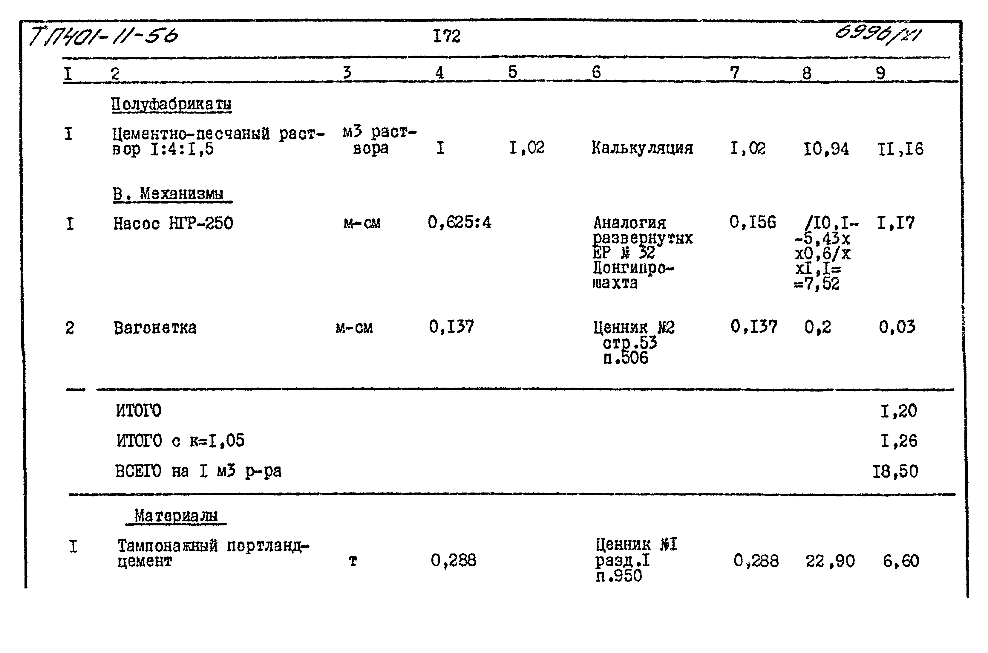 Типовой проект 401-11-56