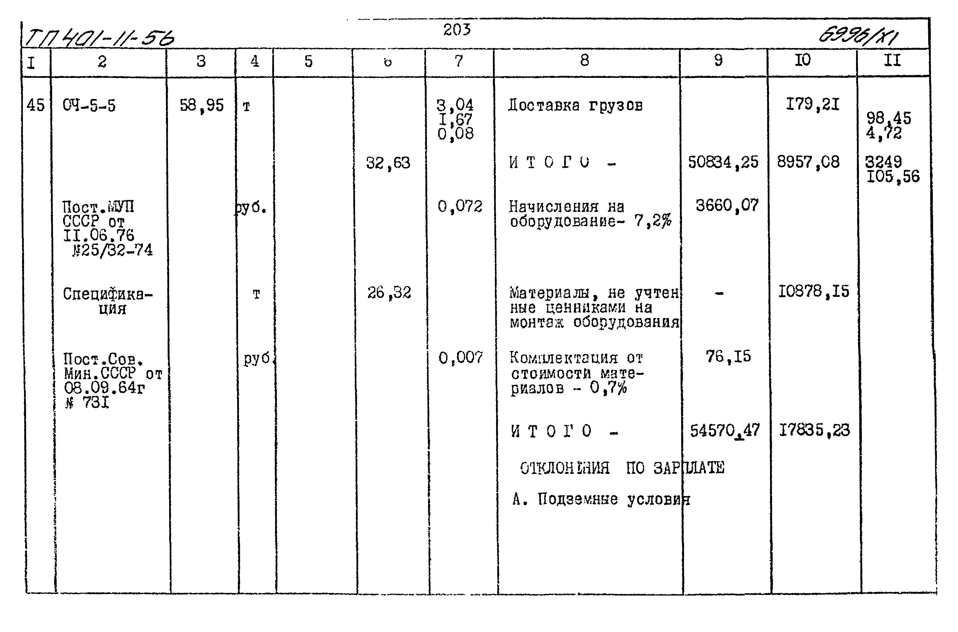Типовой проект 401-11-56