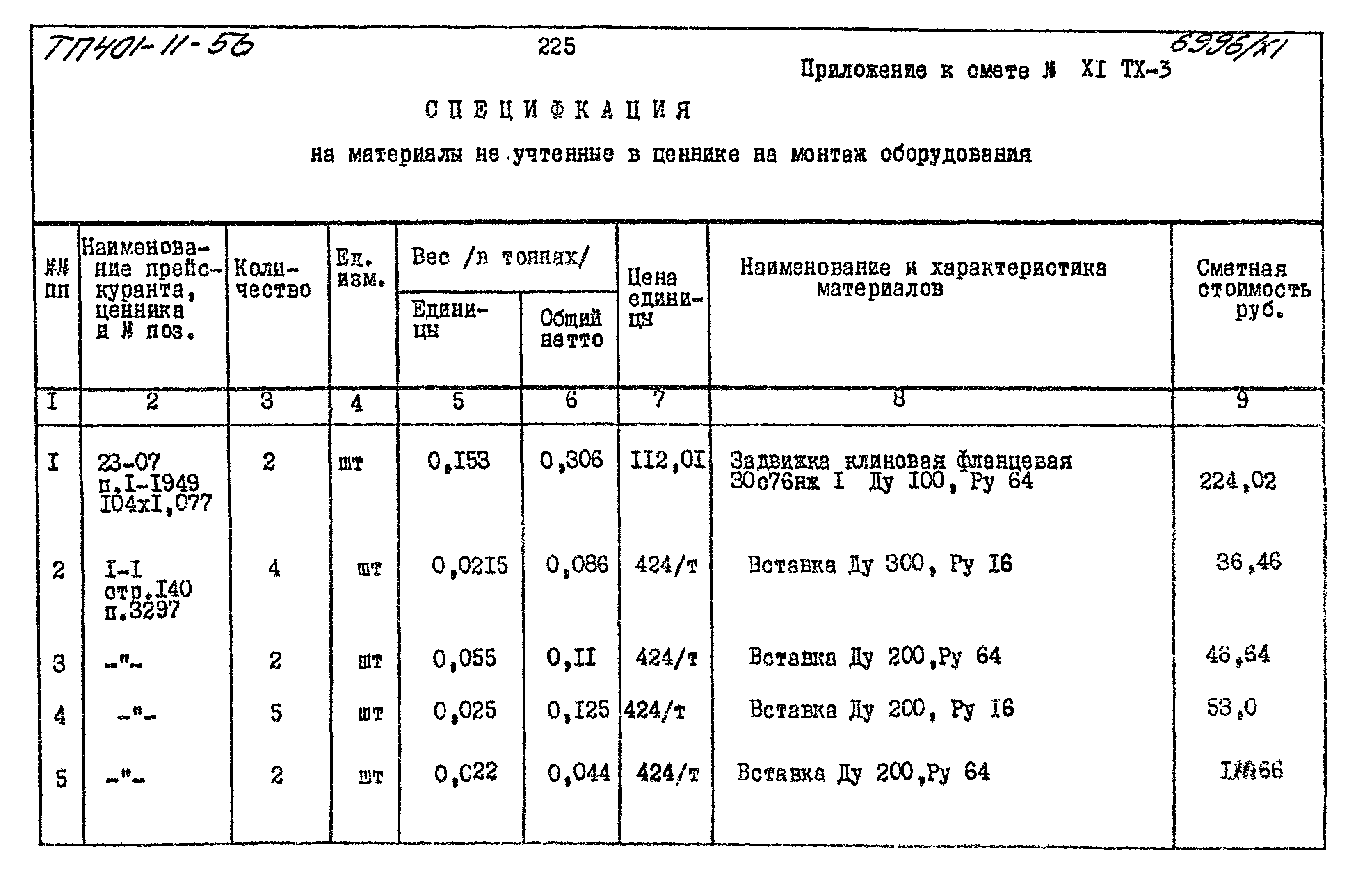 Типовой проект 401-11-56