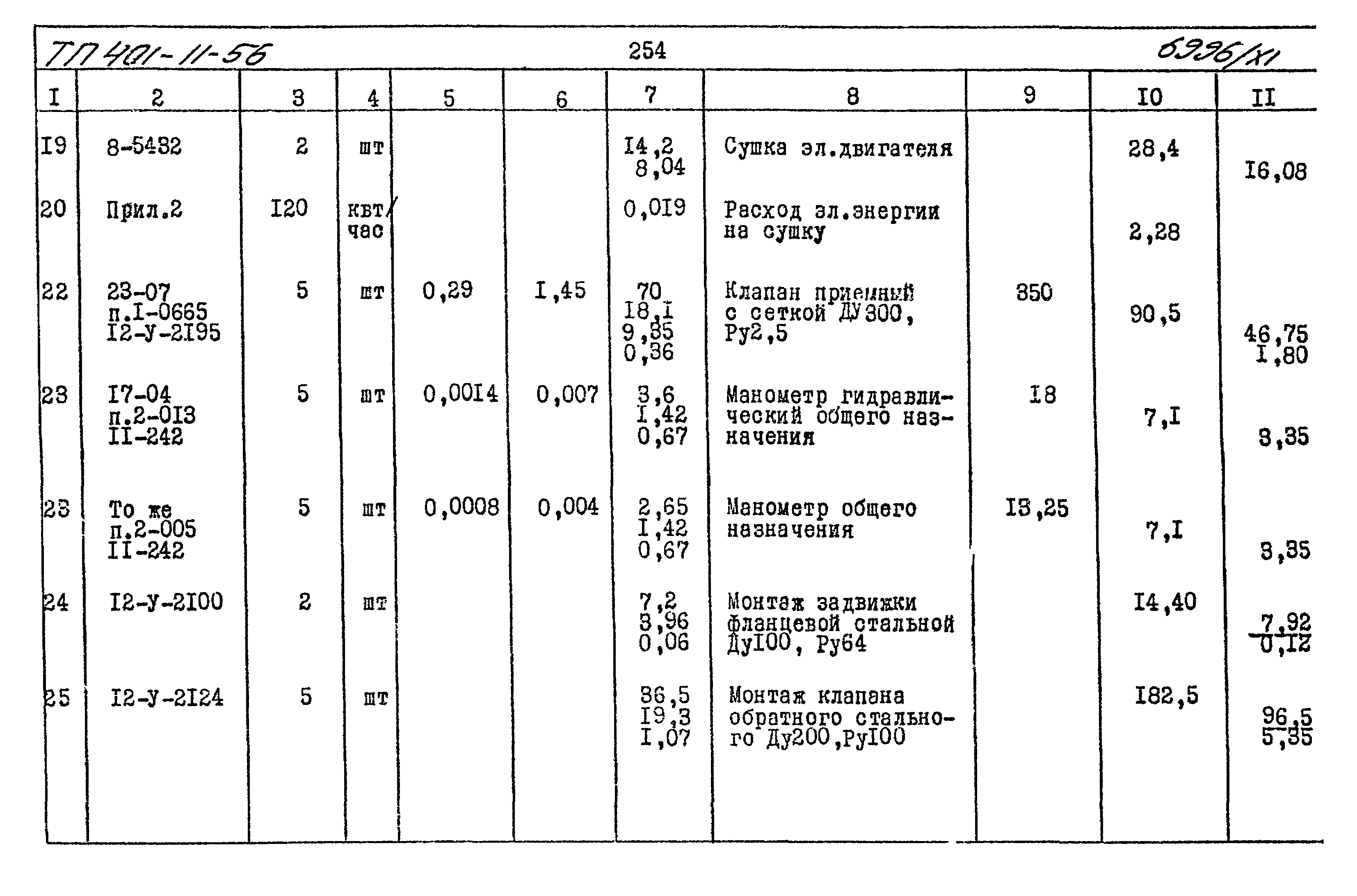 Типовой проект 401-11-56