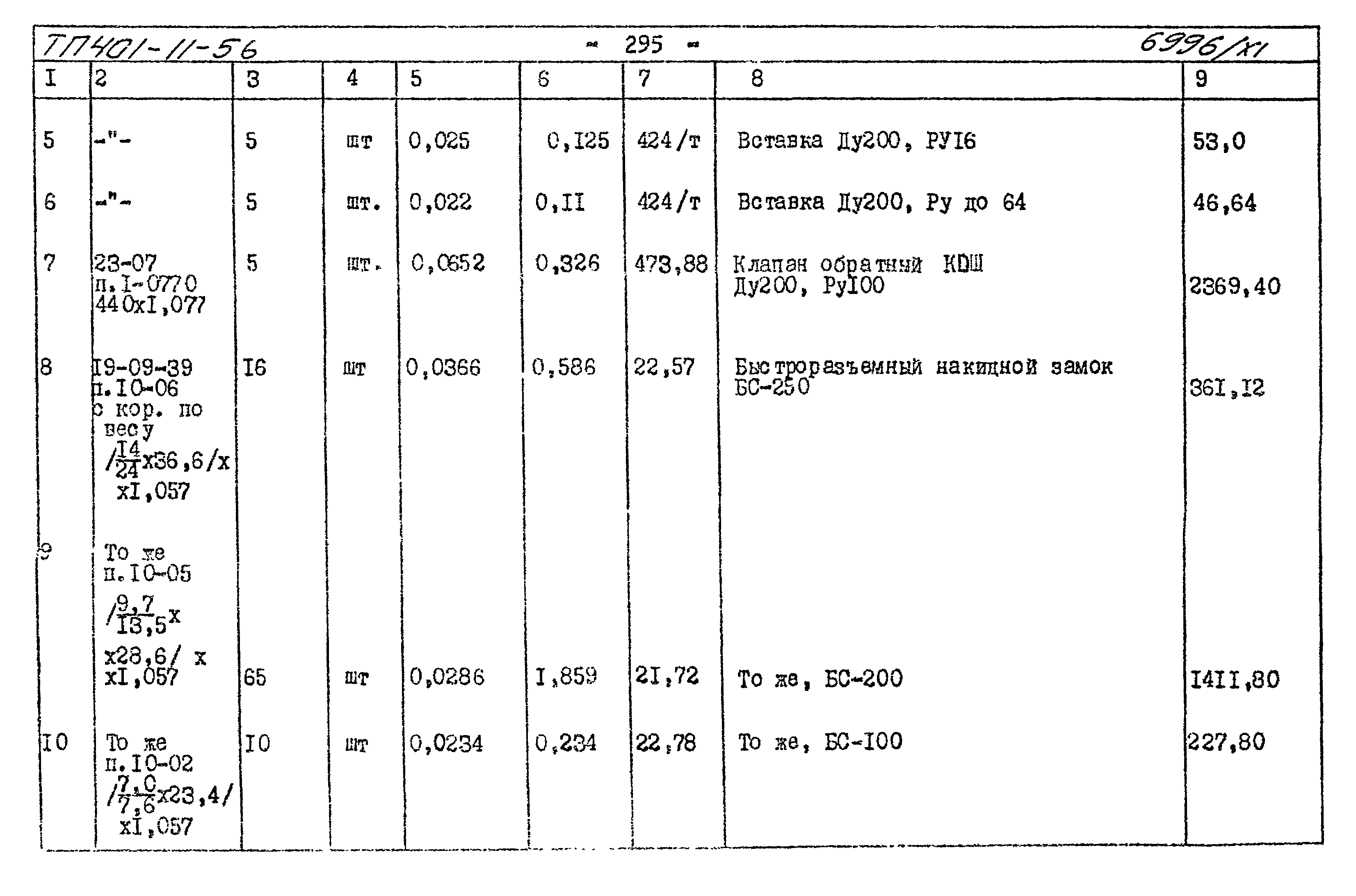 Типовой проект 401-11-56