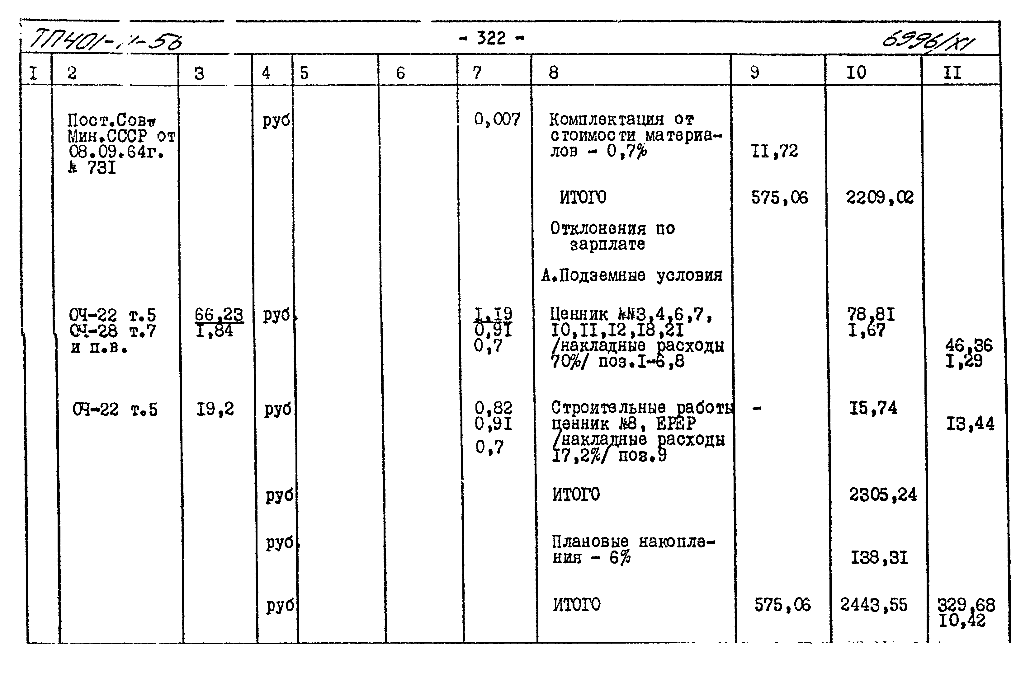 Типовой проект 401-11-56