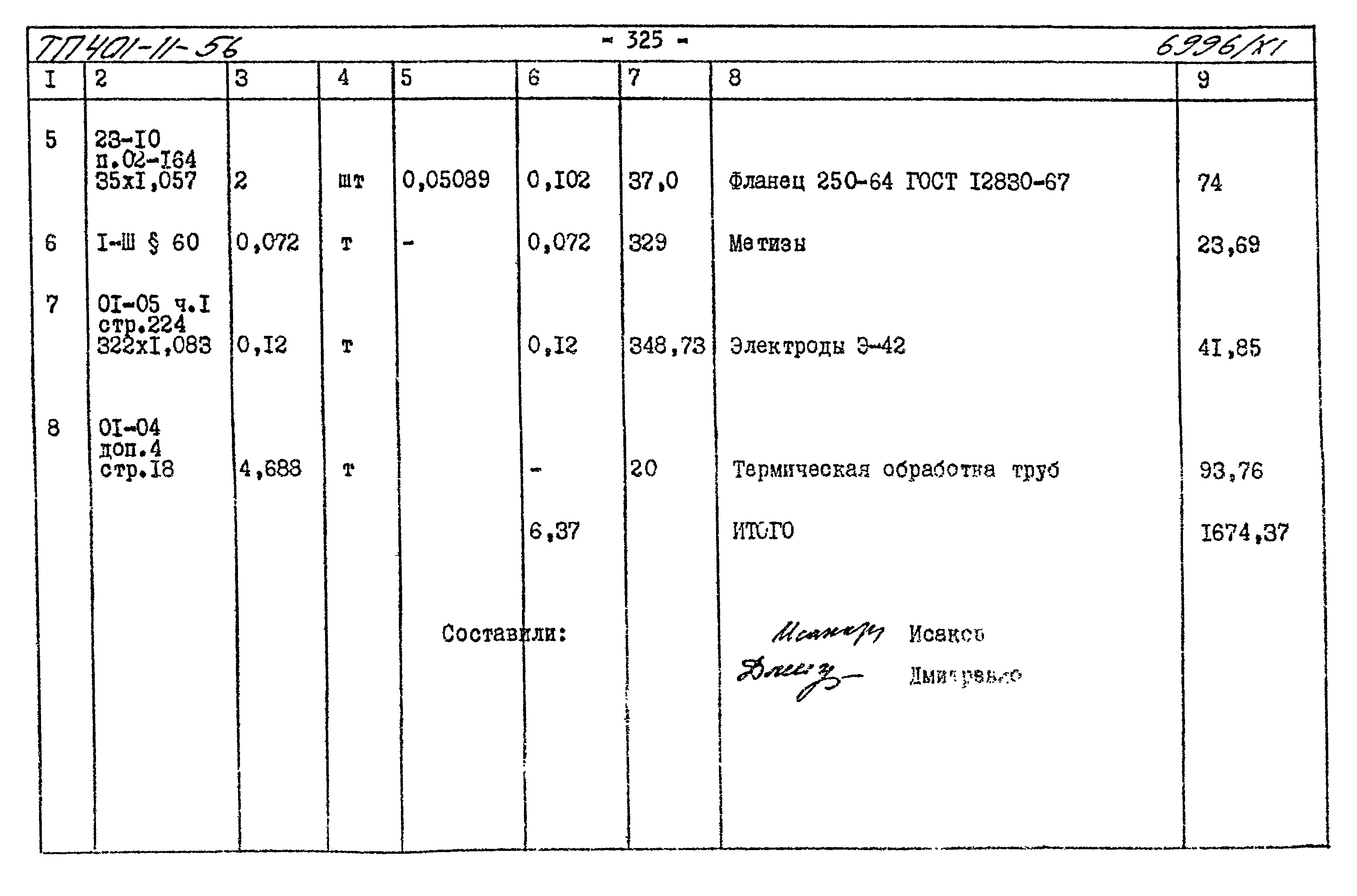 Типовой проект 401-11-56