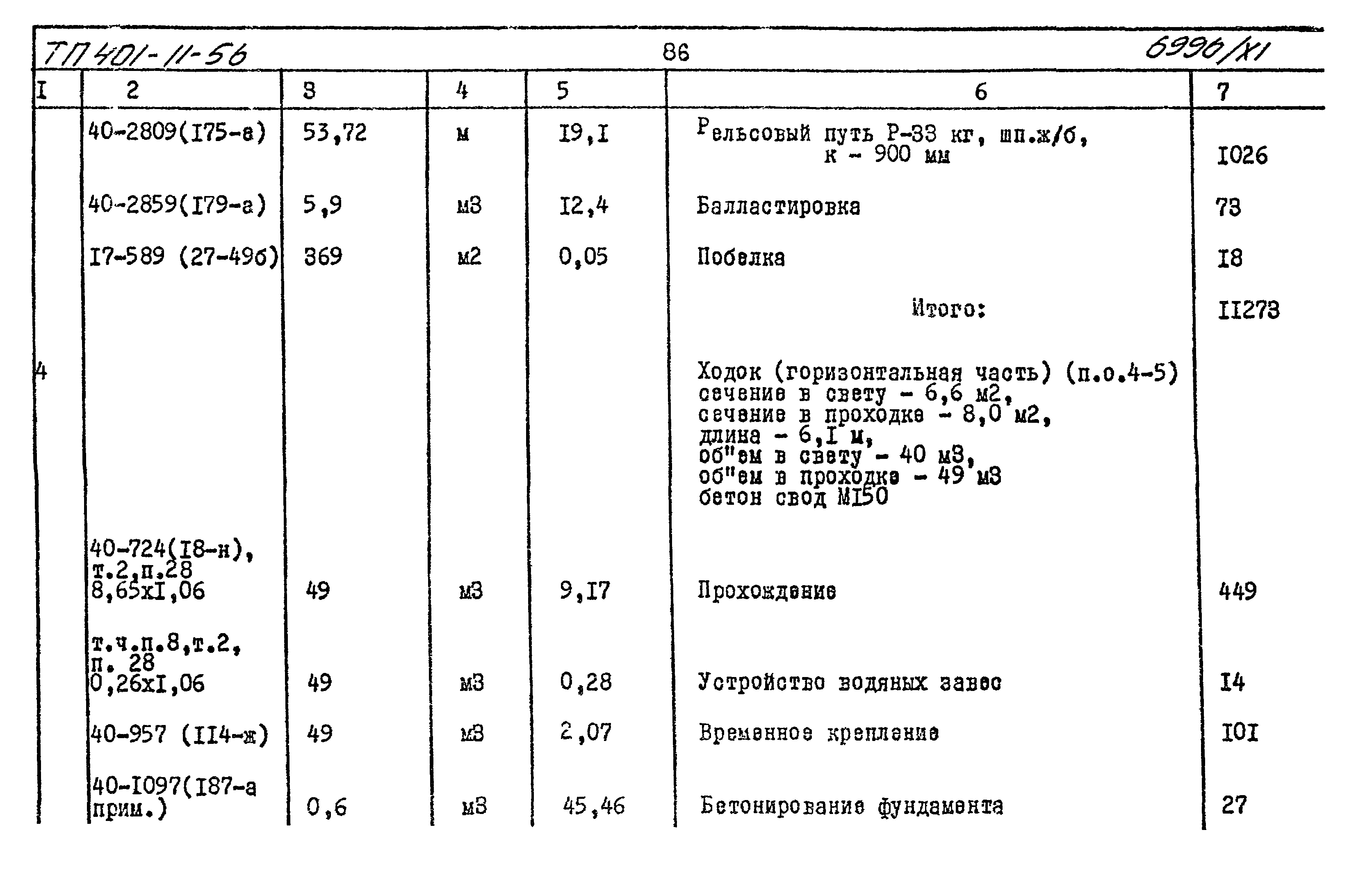 Типовой проект 401-11-56