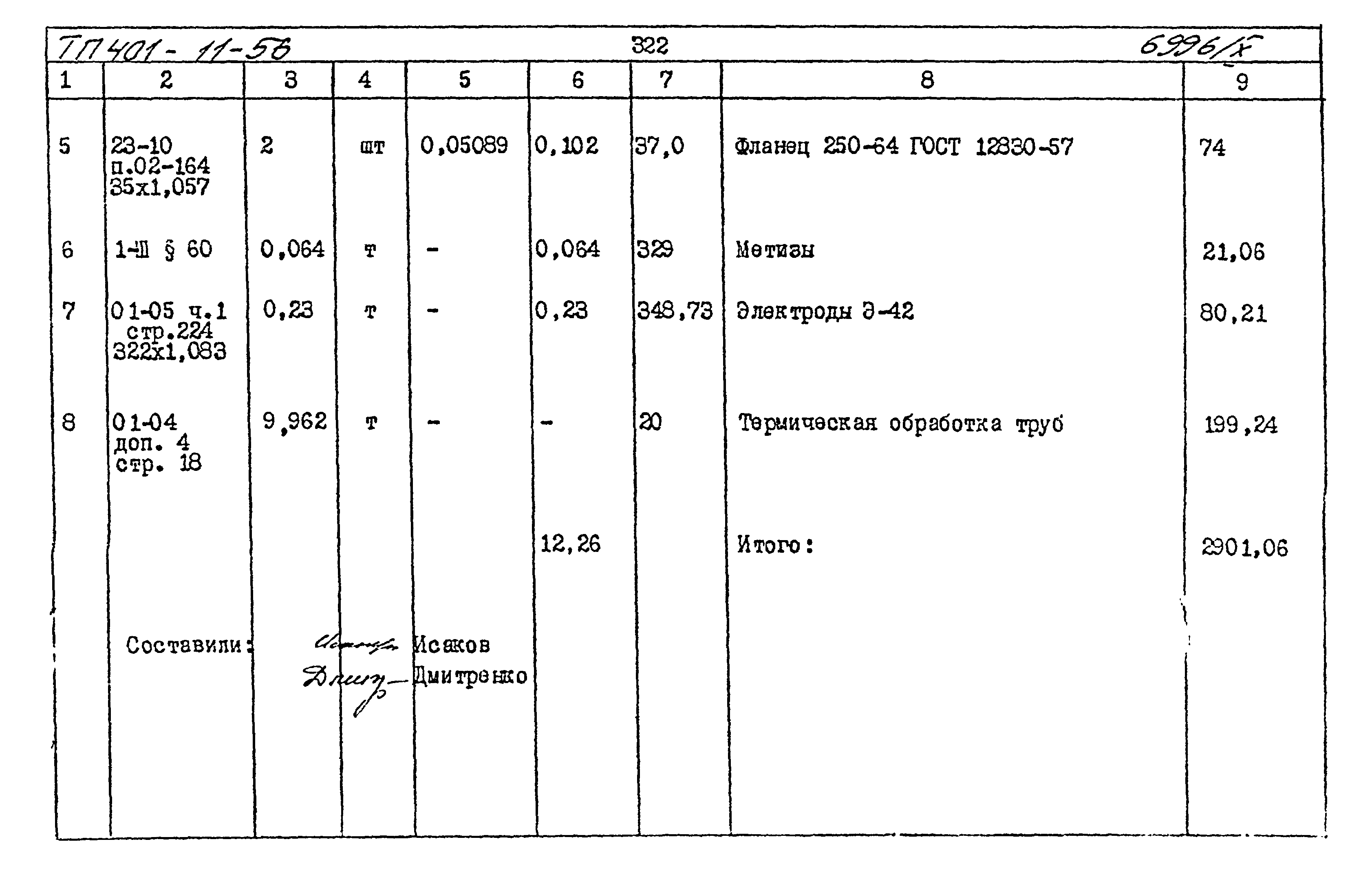 Типовой проект 401-11-56