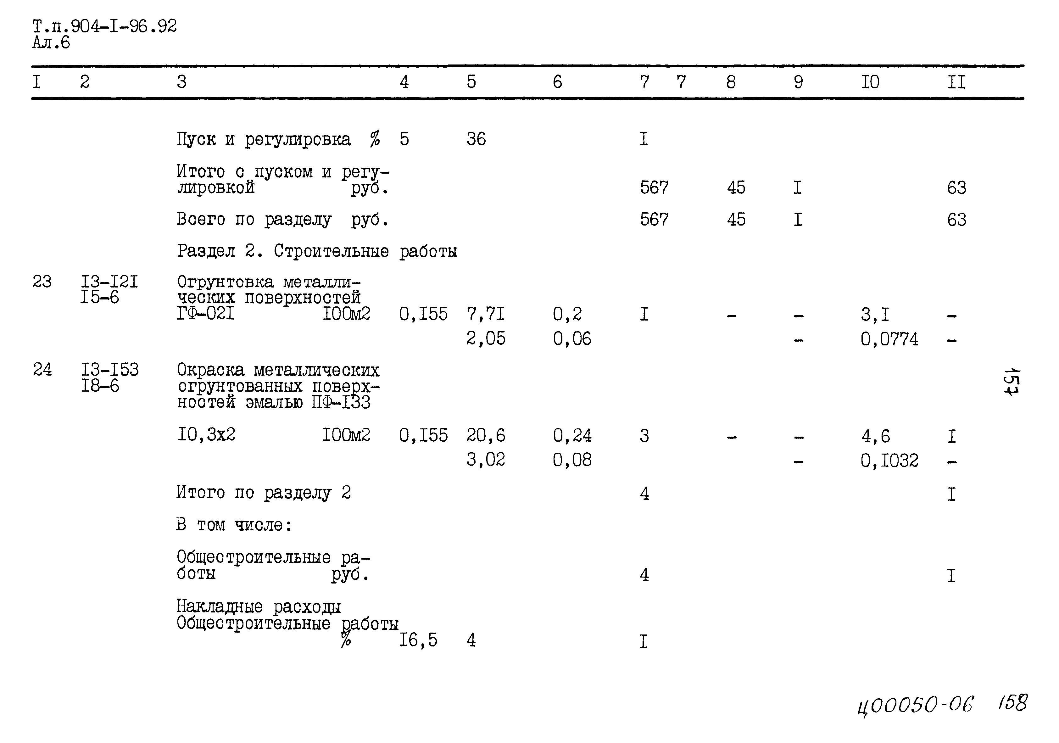 Типовой проект 904-1-96.92