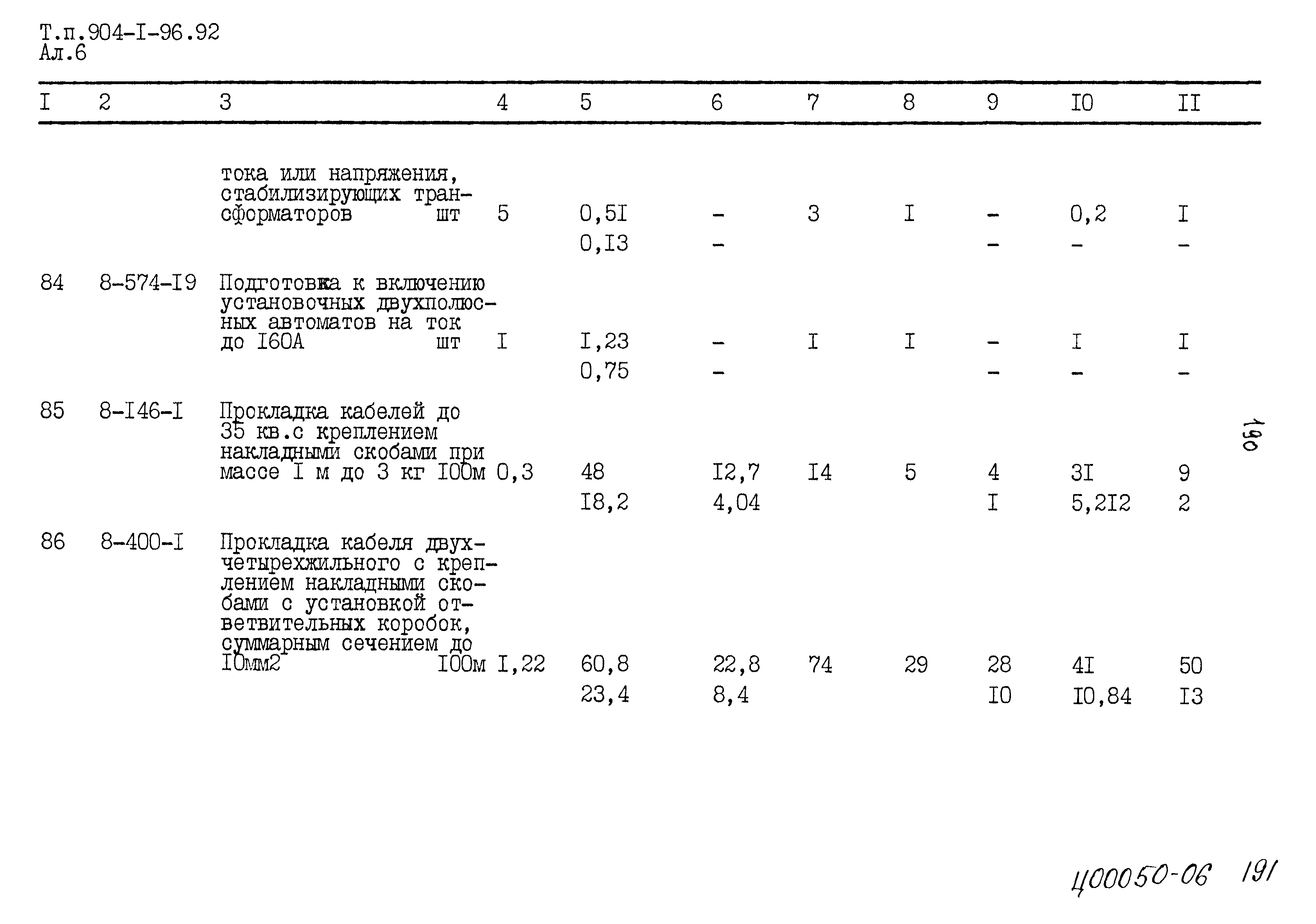 Типовой проект 904-1-96.92