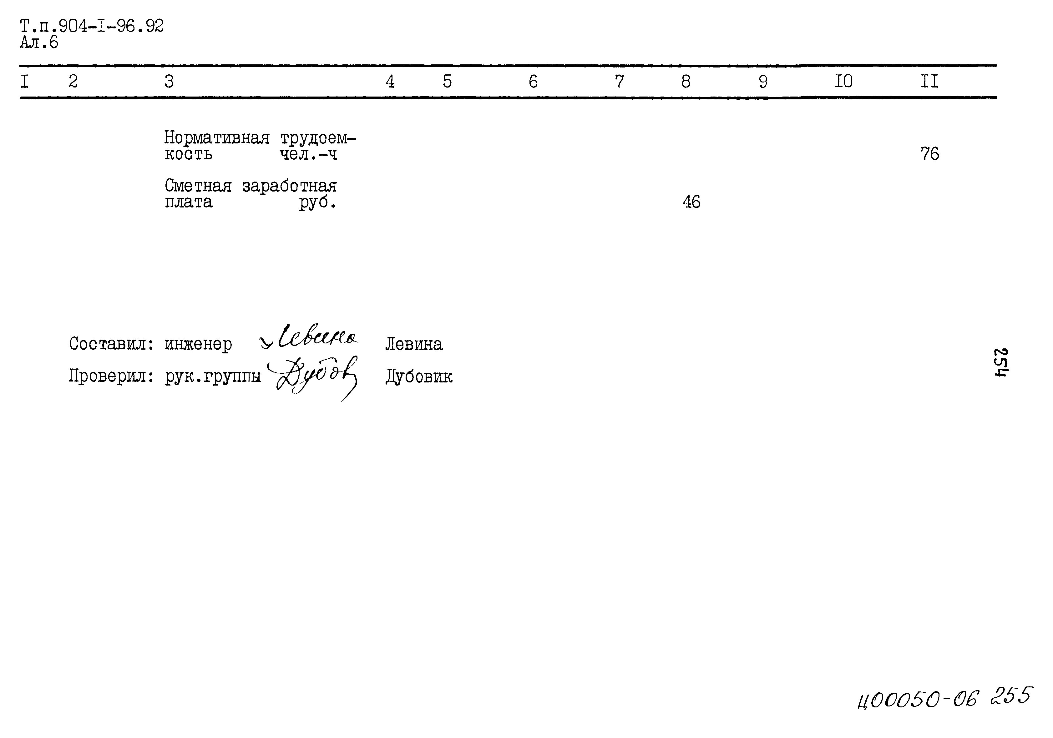 Типовой проект 904-1-96.92