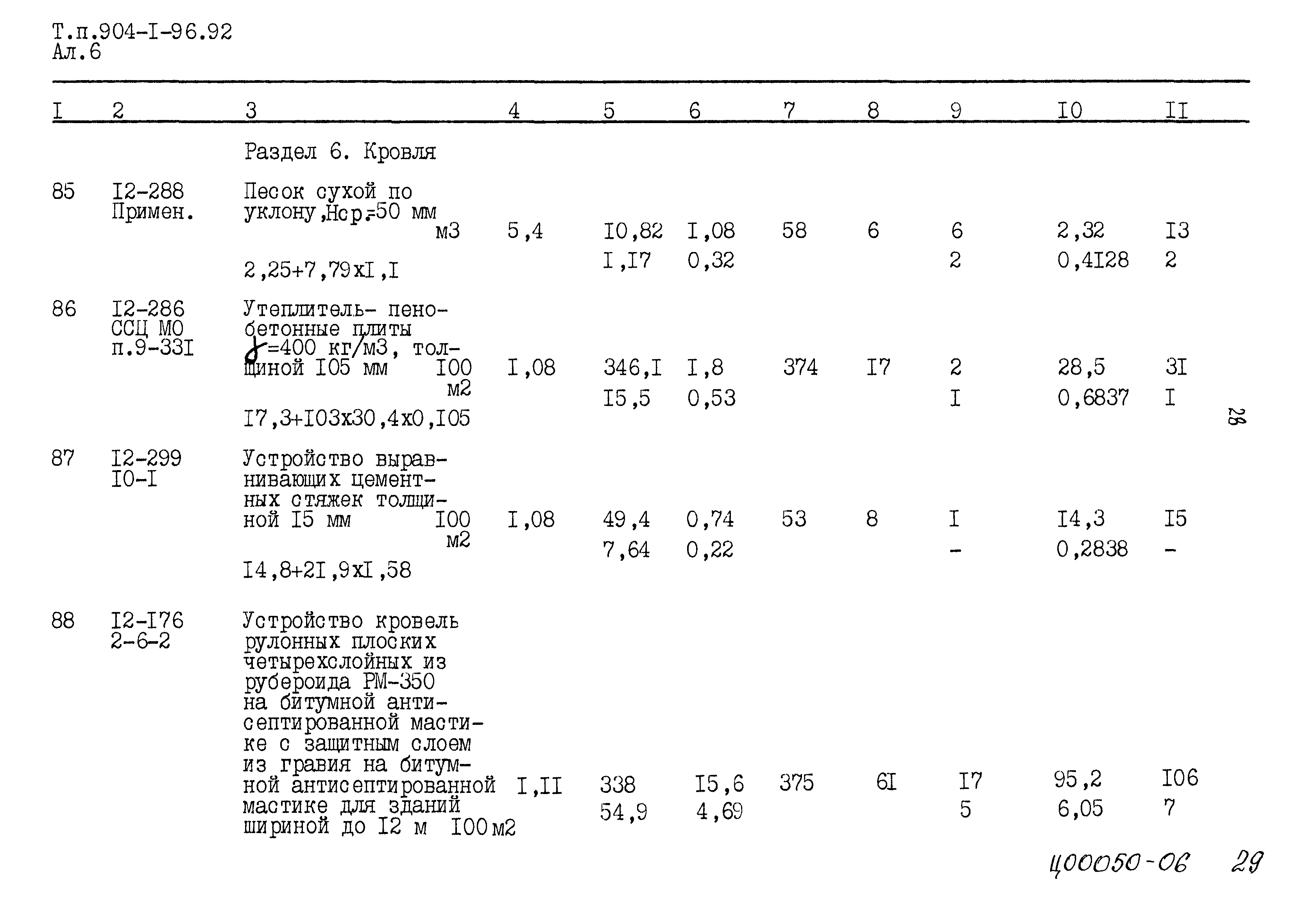Типовой проект 904-1-96.92
