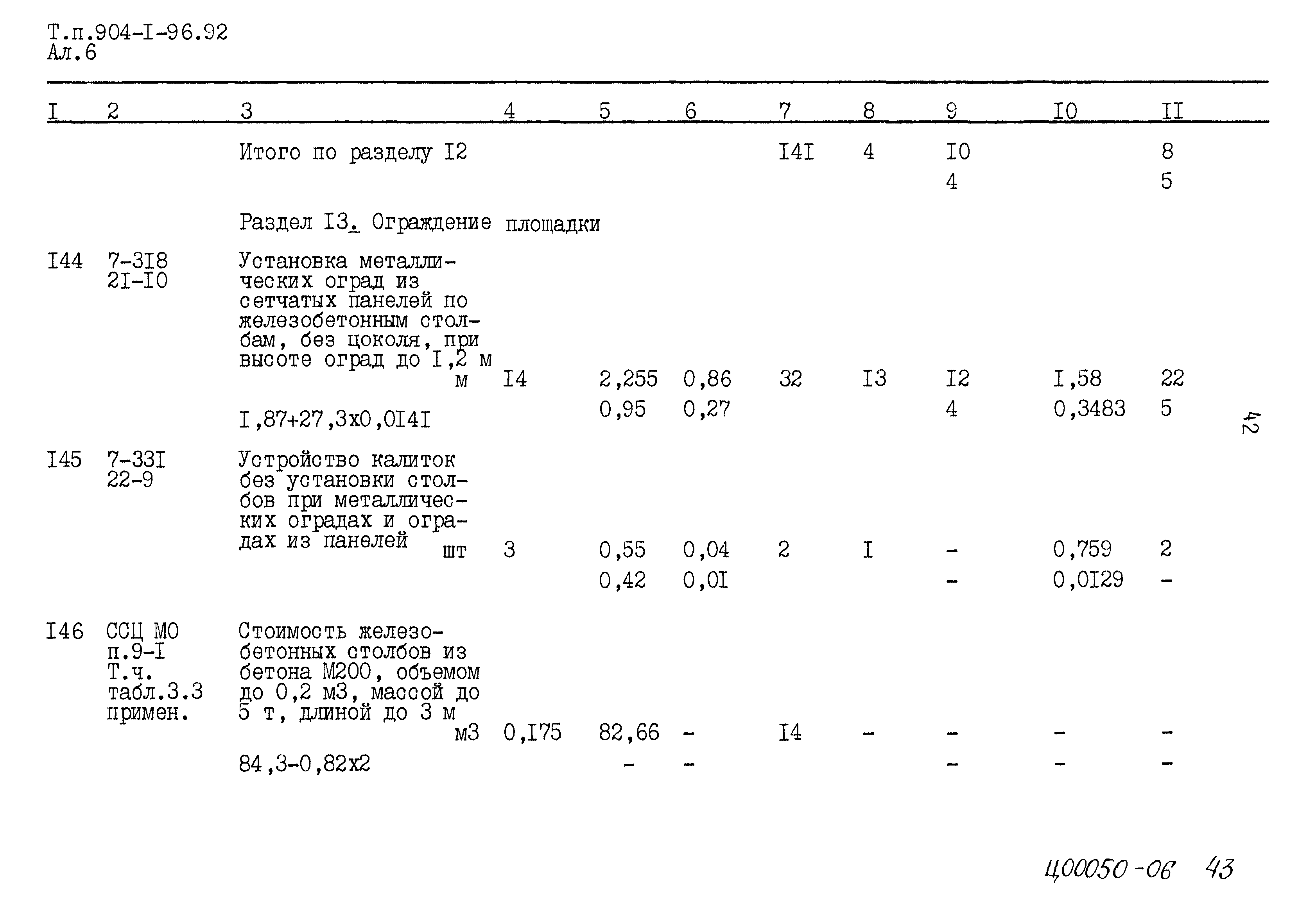 Типовой проект 904-1-96.92