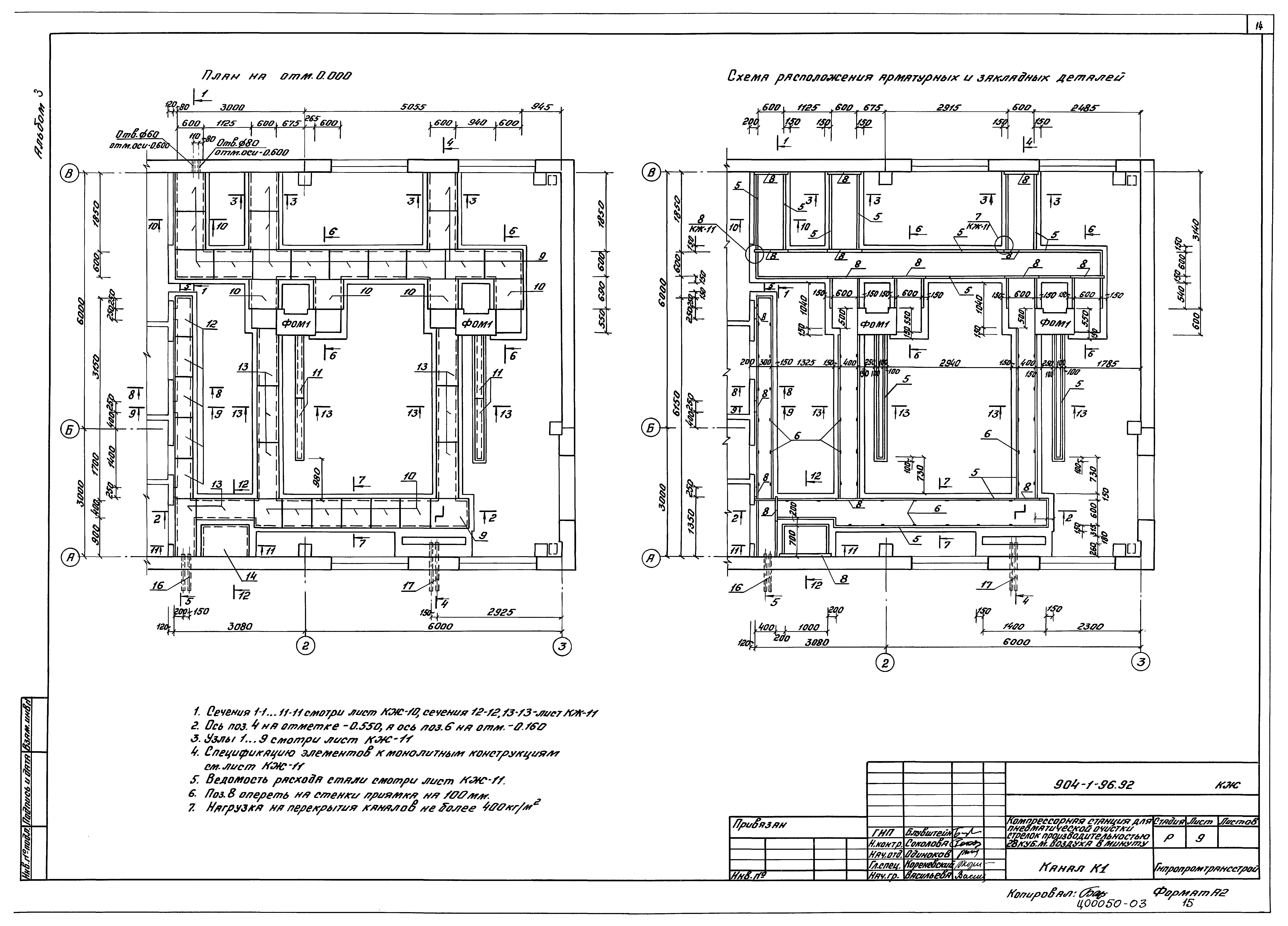 Типовой проект 904-1-96.92
