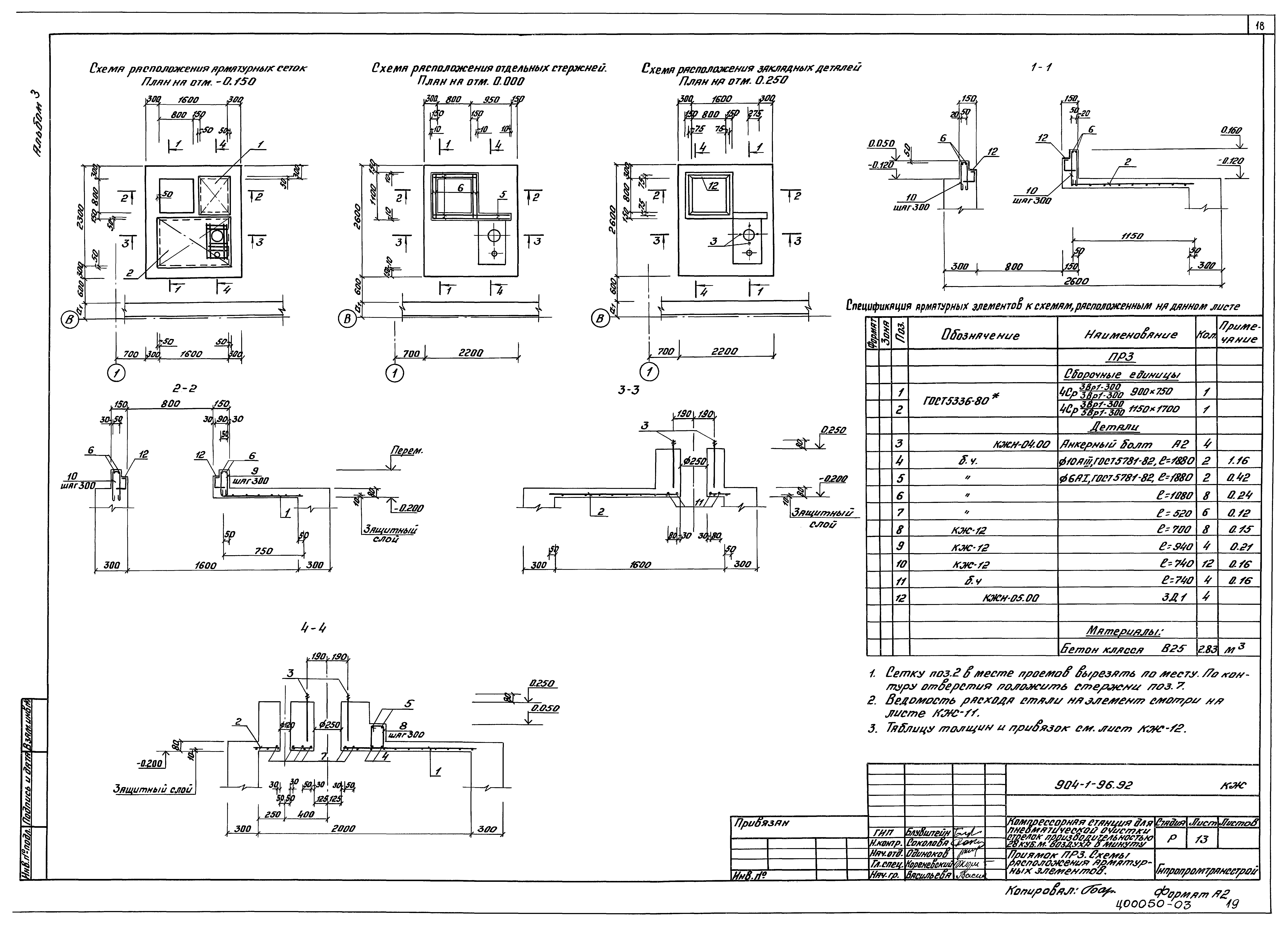 Типовой проект 904-1-96.92
