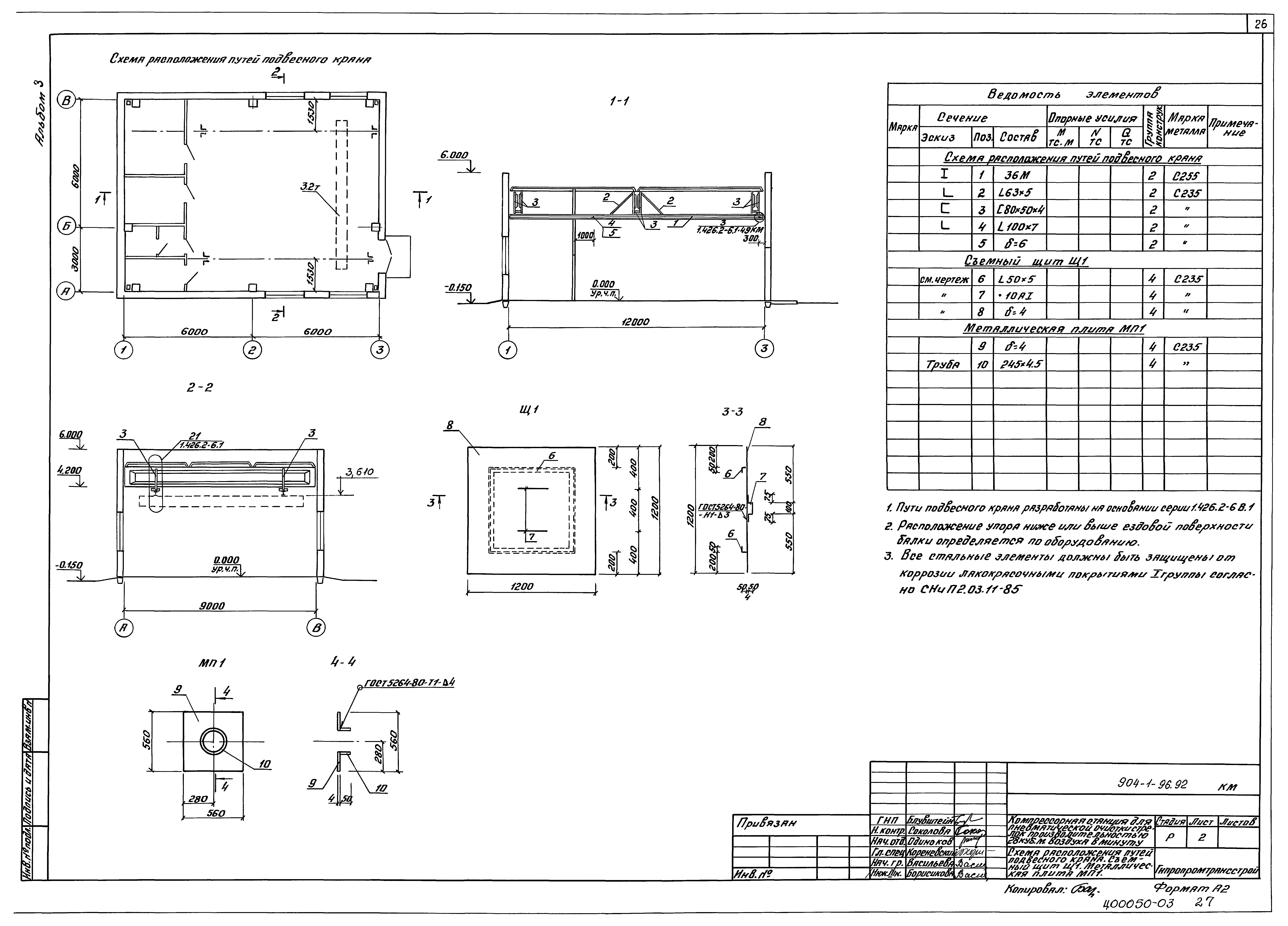 Типовой проект 904-1-96.92