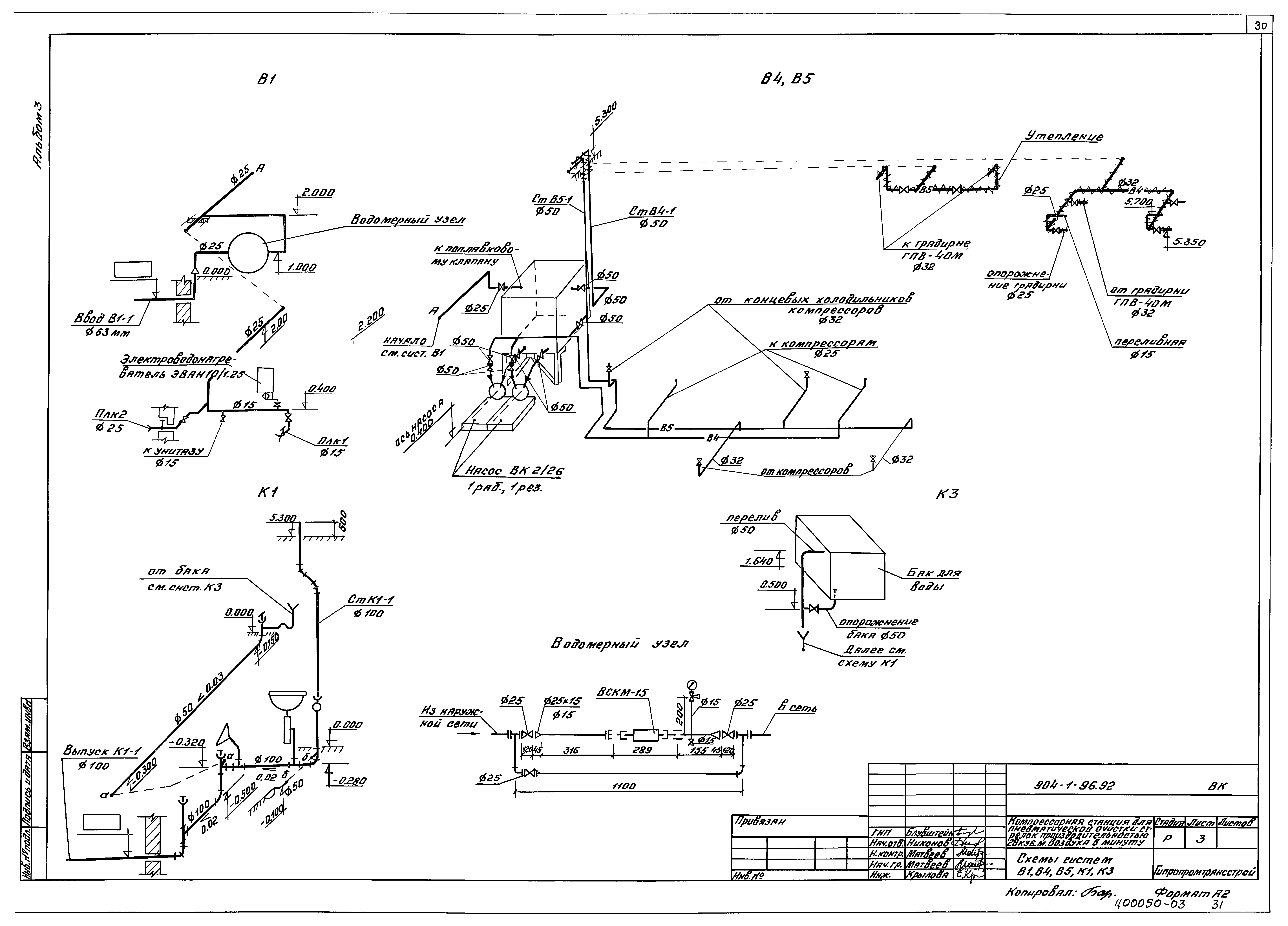 Типовой проект 904-1-96.92