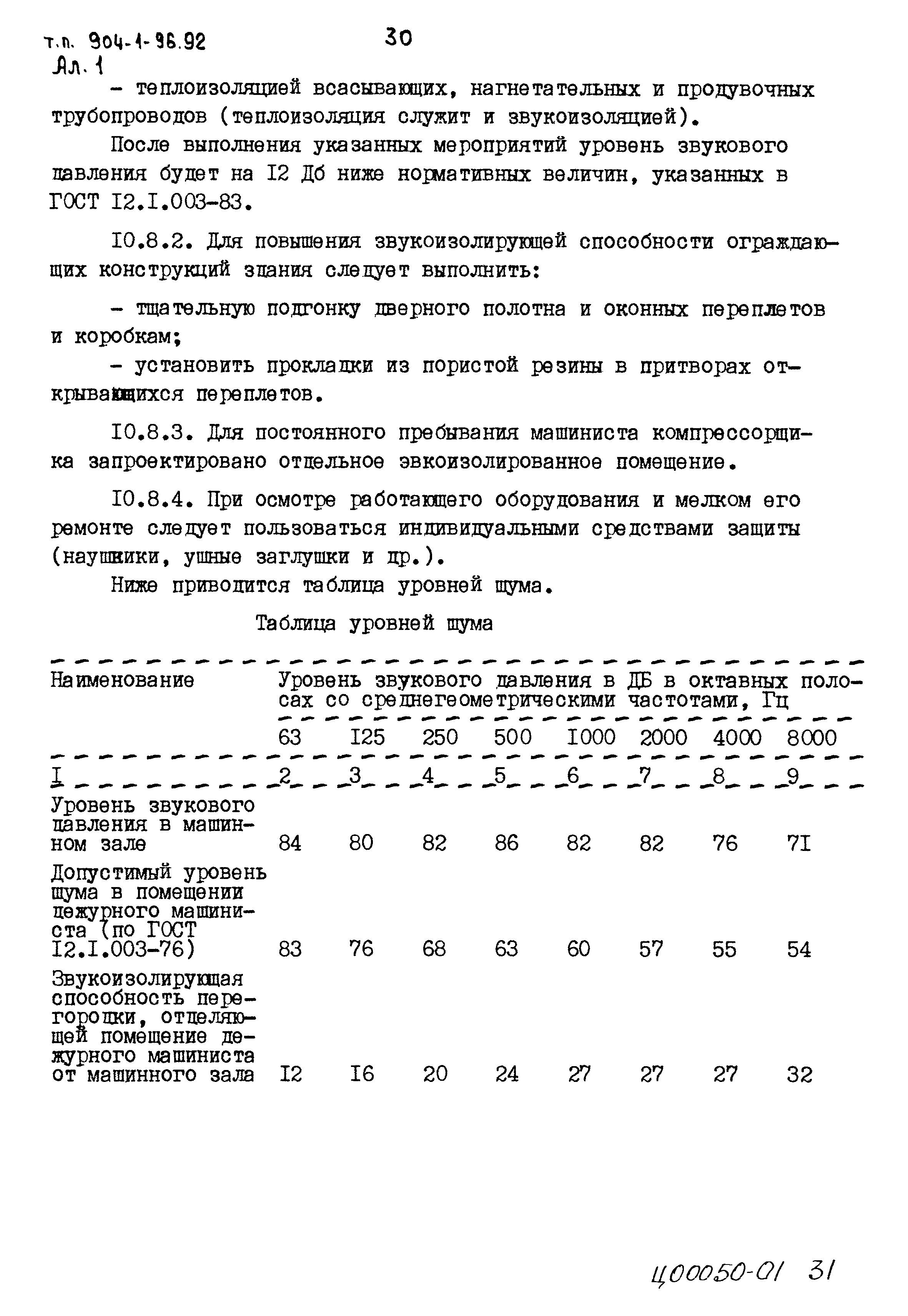 Типовой проект 904-1-96.92