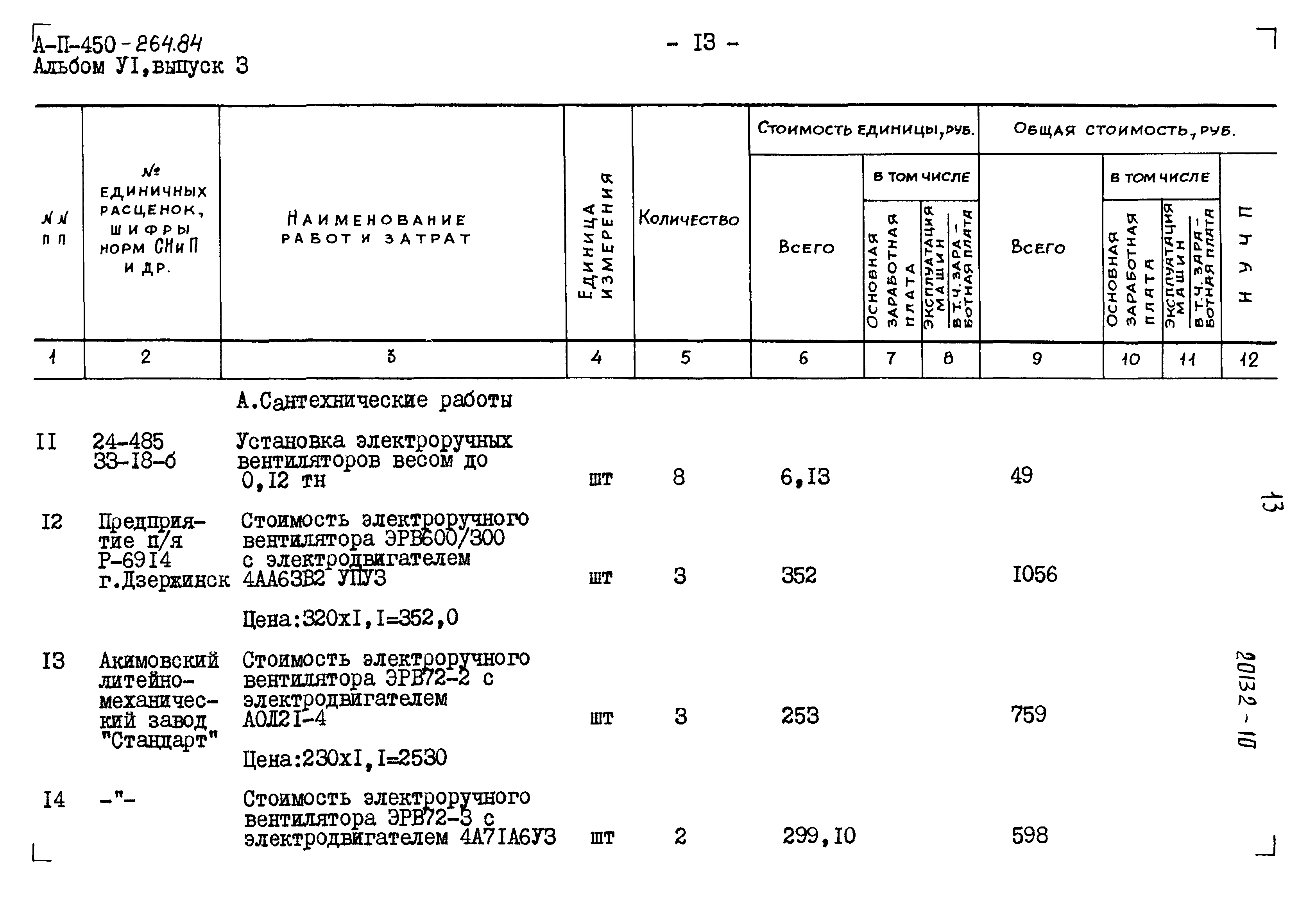 Типовой проект А-II-450-264.84