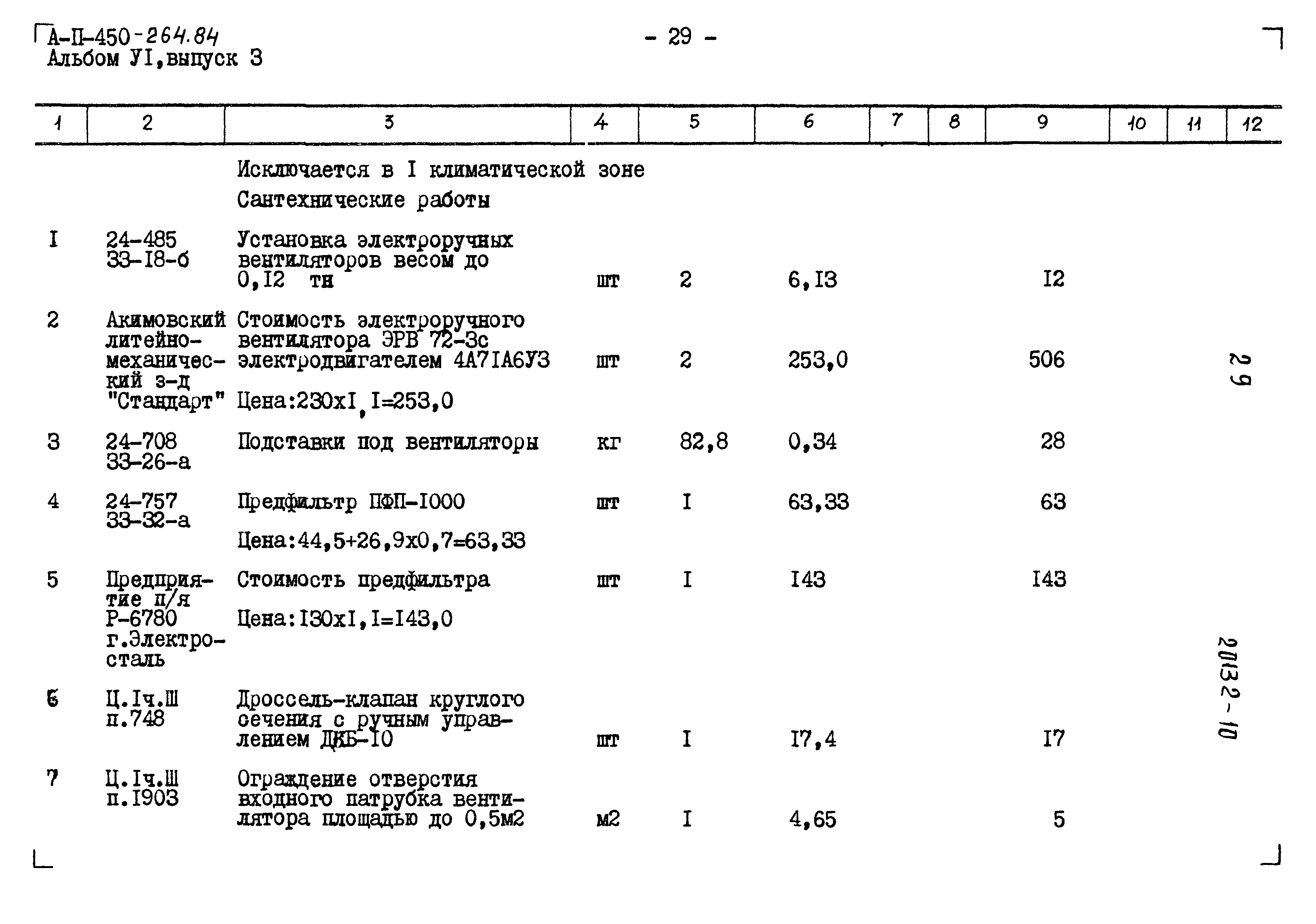 Типовой проект А-II-450-264.84